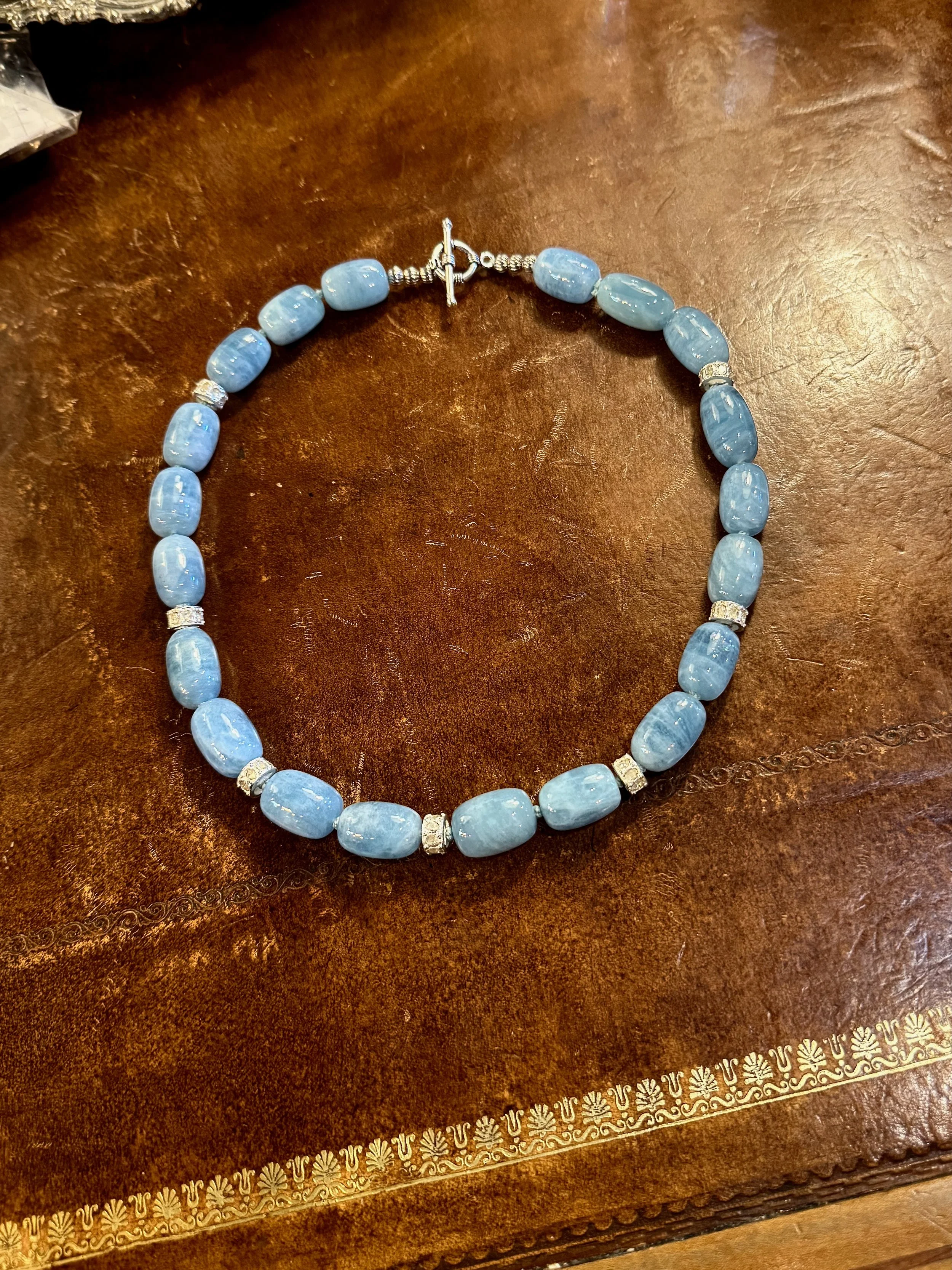 large aquamarine & diamond beaded necklace II - 3.jpeg