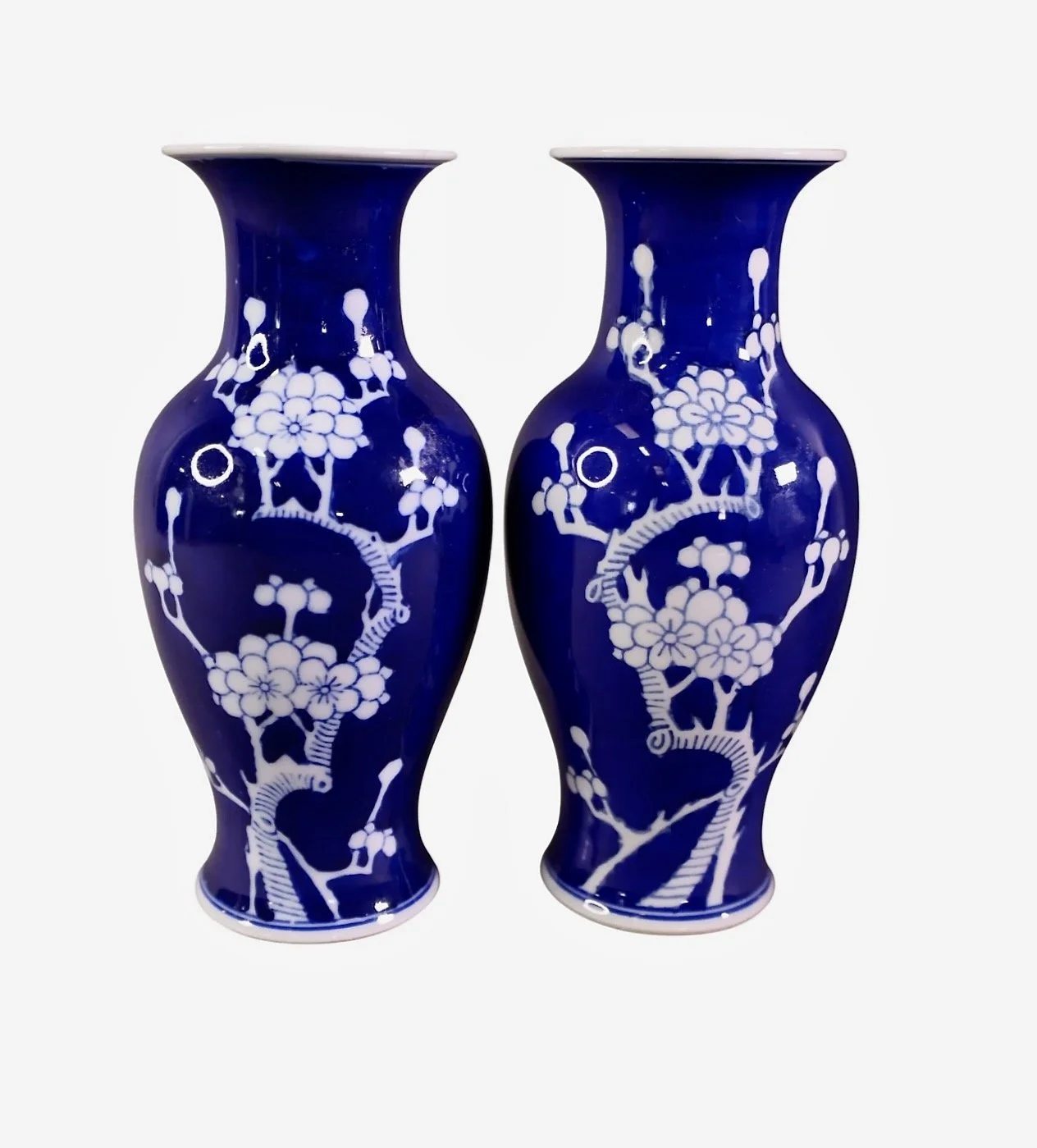 Pr. 8" Cobalt Chinese Exp. Vases - 2.jpeg