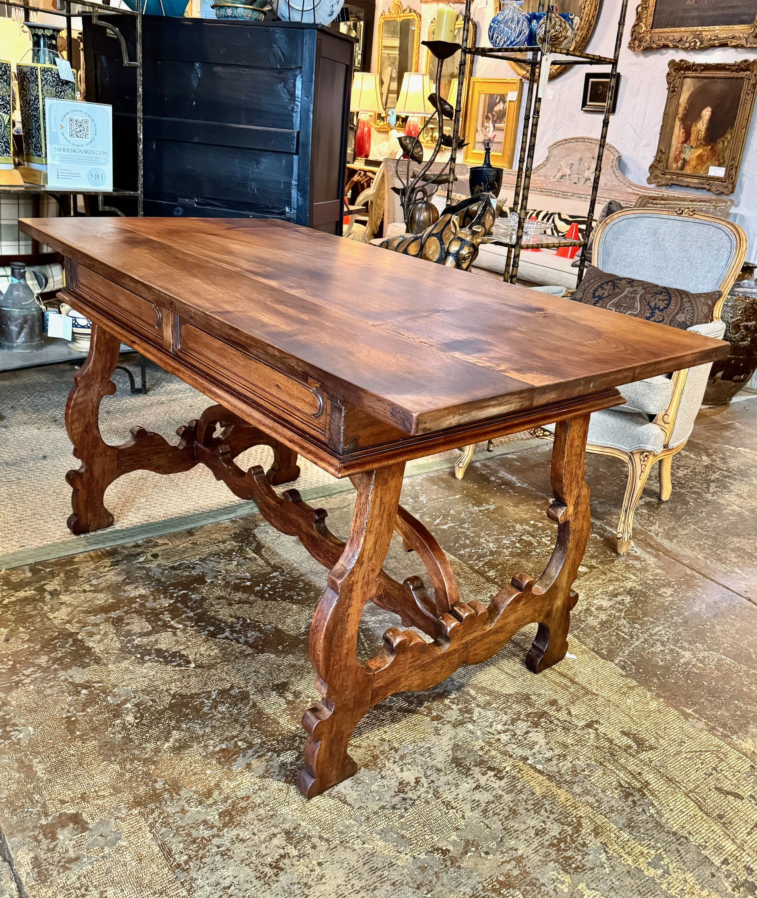 Italian Baroque Style Writing Table - 3.jpeg