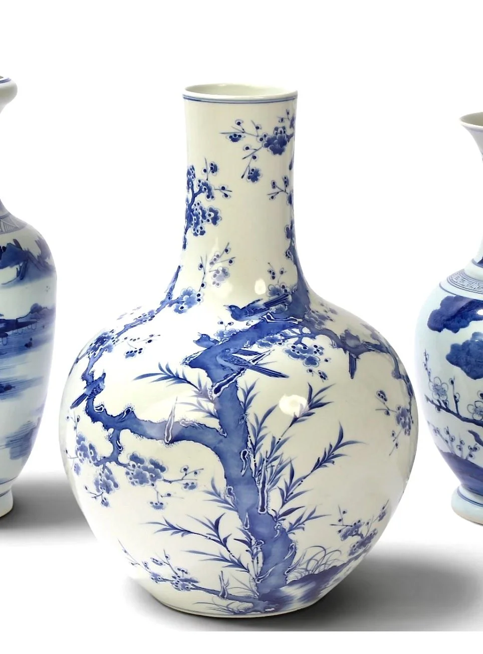 Blue & White Export Vases-set of three - 3.jpeg