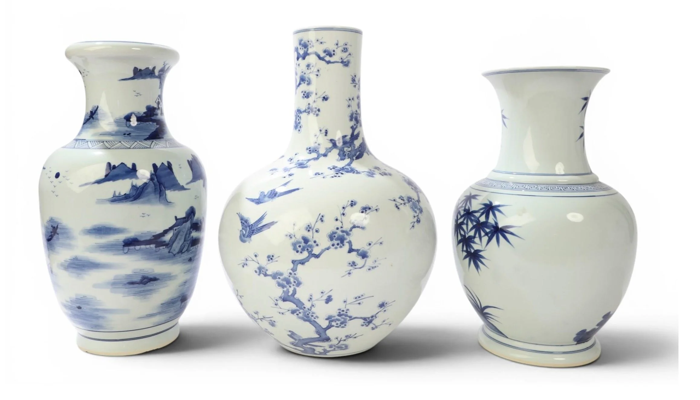 Blue & White Export Vases-set of three - 5.jpeg