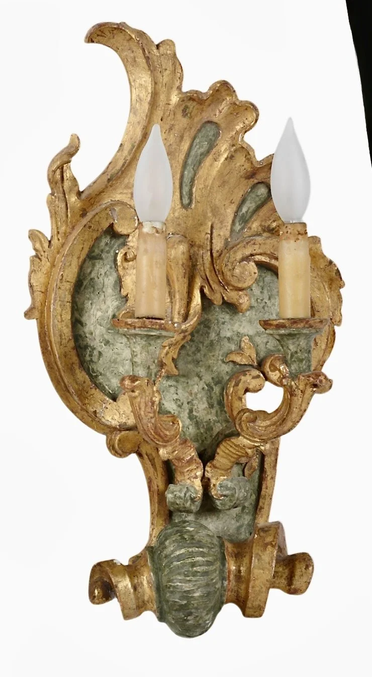 Pr. 18th c. Italian giltwood sconces II - 1.jpeg