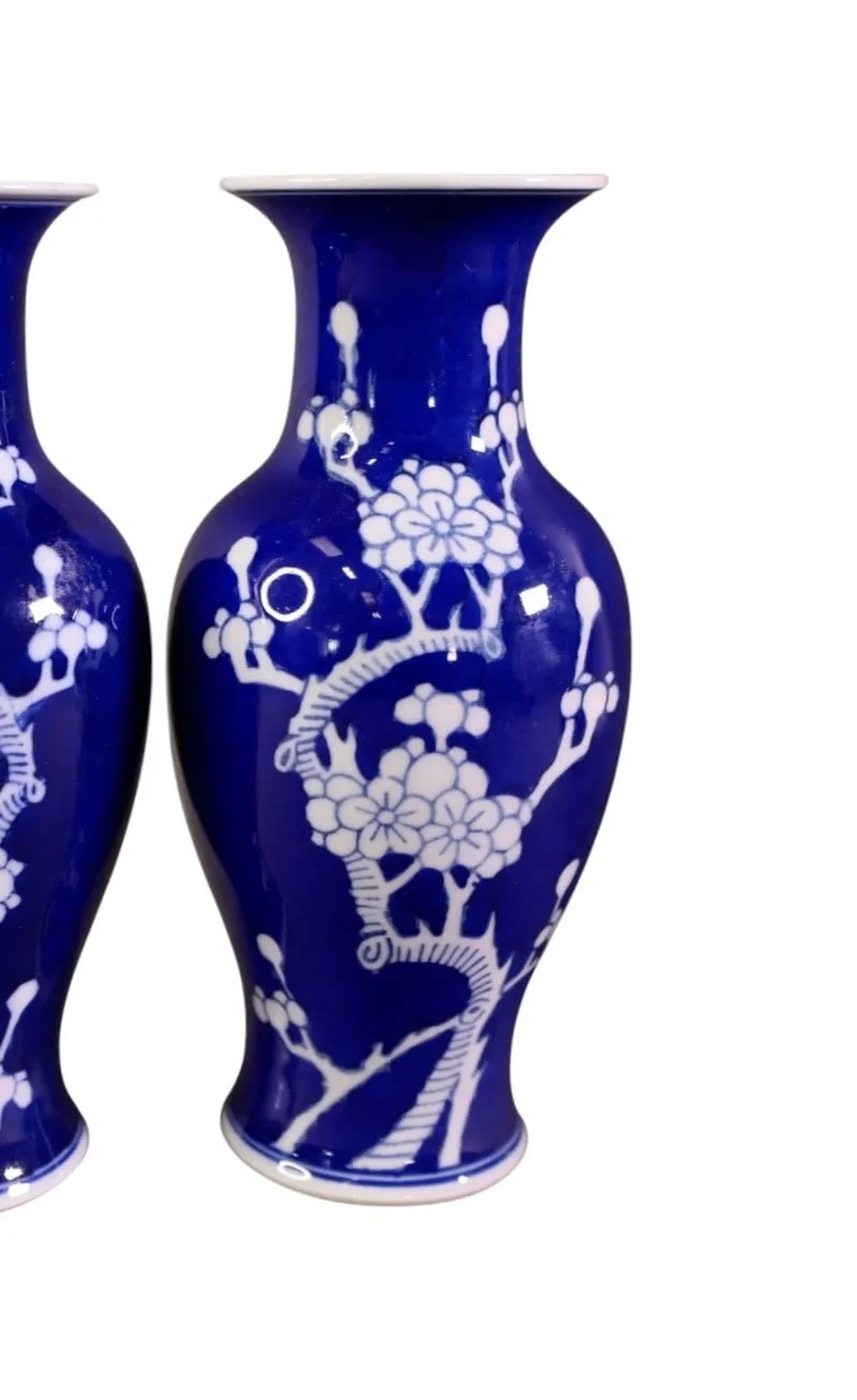 Pr. 8" Cobalt Chinese Exp. Vases - 4.jpeg