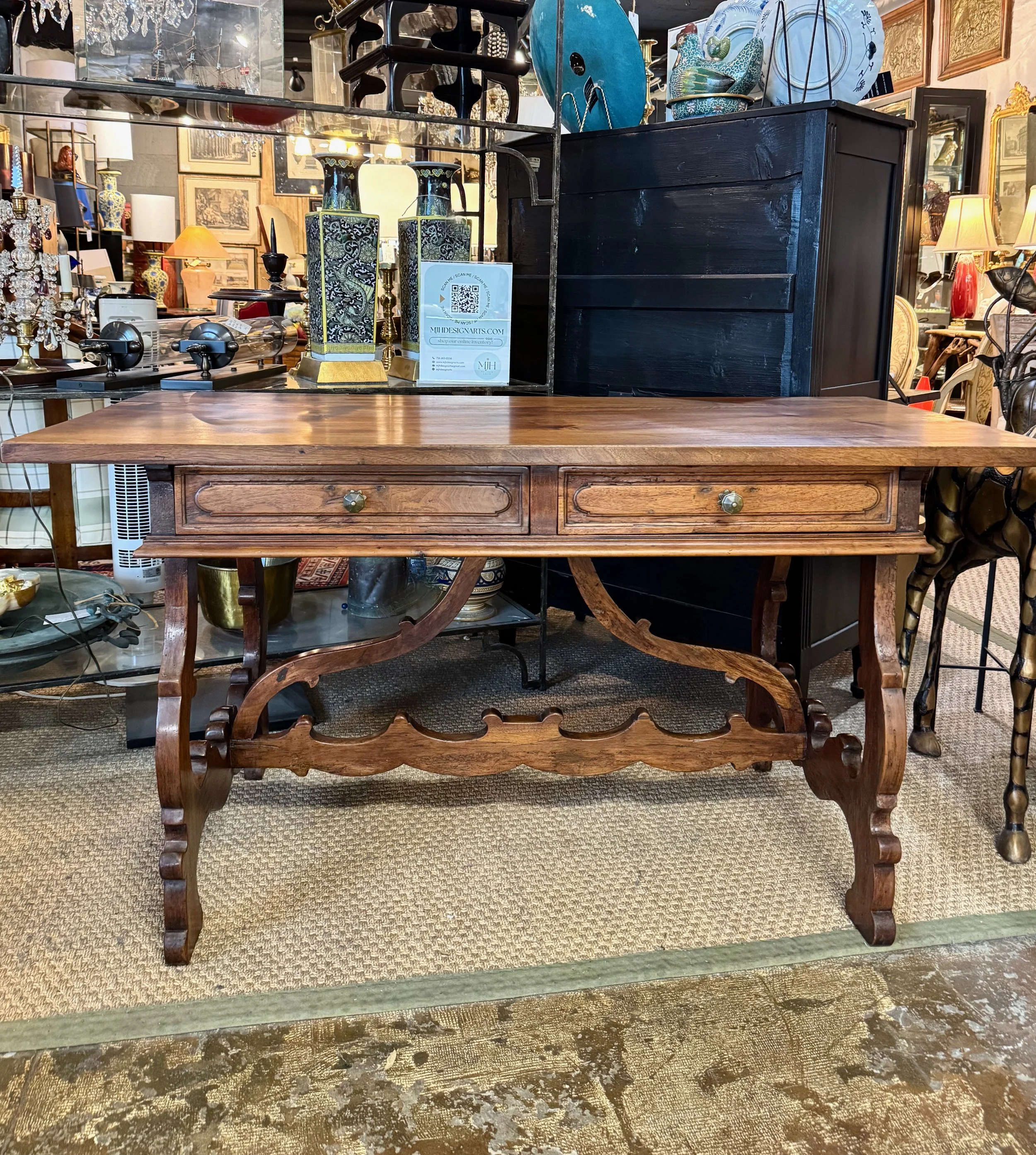 Italian Baroque Style Writing Table - 14.jpeg