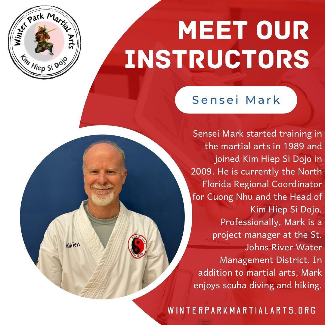 All the instructors at Kim Hiep Si have been practicing martial arts from 10 to 30 years! Here is a little bit about each one. #Cuong Nhu #winterparkcommunitycenter