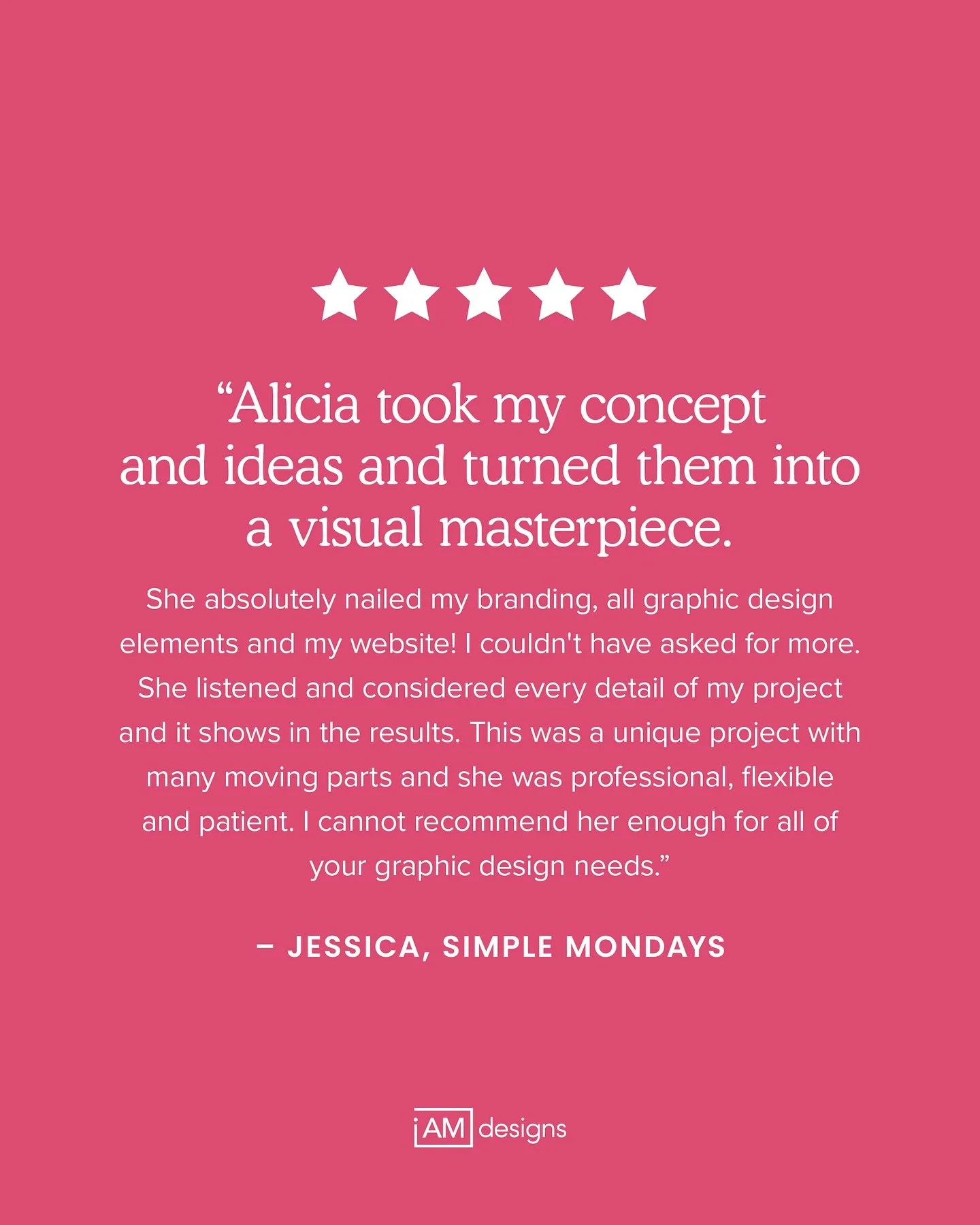 Some recent testimonials from the absolute best clients! ⭐️ 
.
These kind words truly mean so much to me. Each message reminds me why I love what I do! The joy and passion my clients have for their businesses is so inspiring. 🥹
.
I&rsquo;m beyond gr