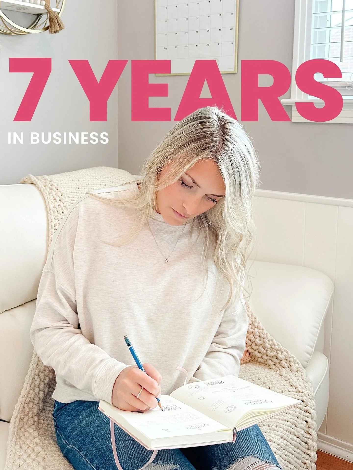 7 years ago today, I started this journey as an entrepreneur, and I AM Designs was born! 😍

Not knowing what to expect or how to run a business, I simply took a leap of faith and trusted.

I had no prior experience running a business other than lear