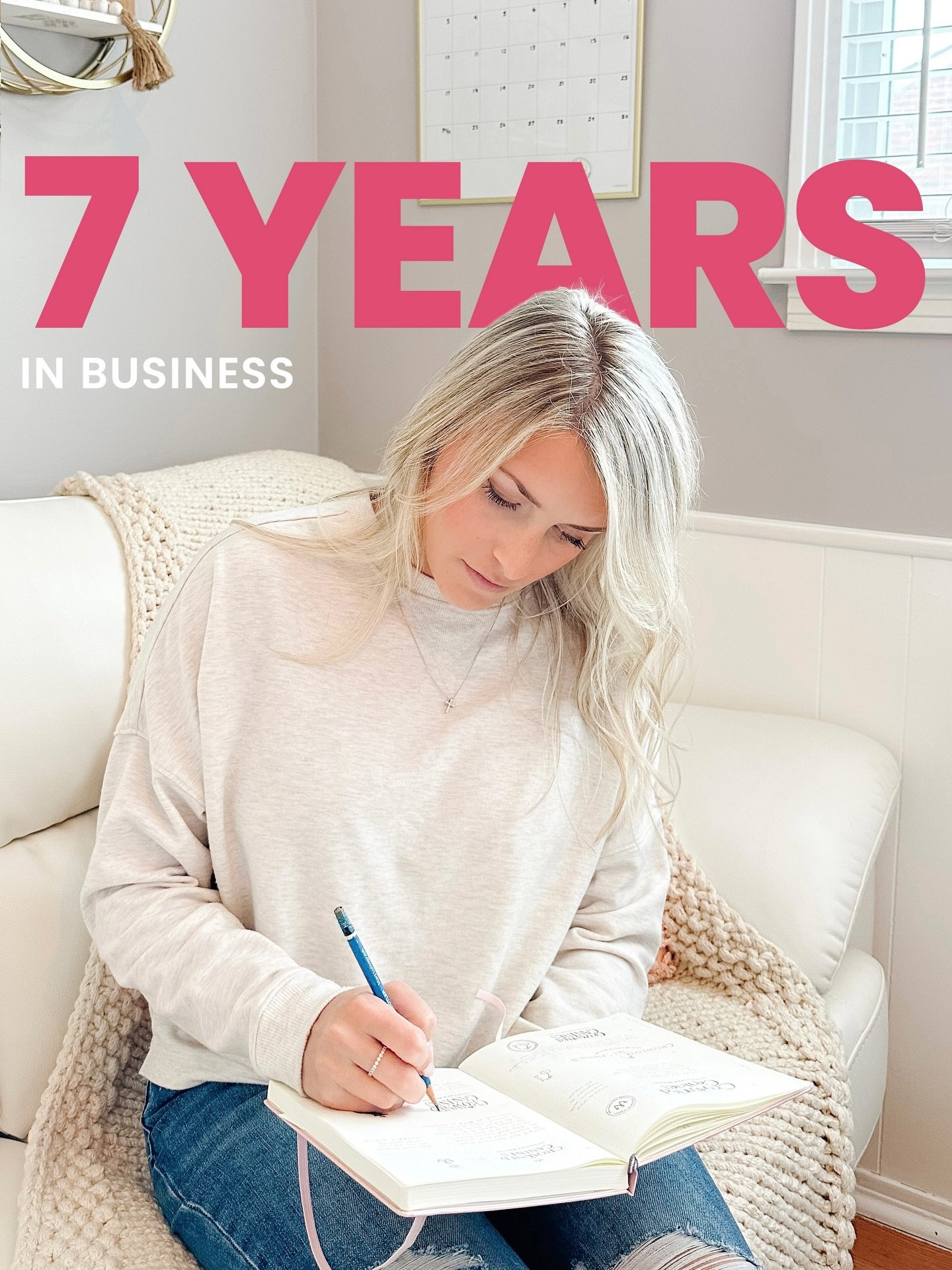 7 years ago today, I started this journey as an entrepreneur, and I AM Designs was born! 😍

Not knowing what to expect or how to run a business, I simply took a leap of faith and trusted.

I had no prior experience running a business other than lear