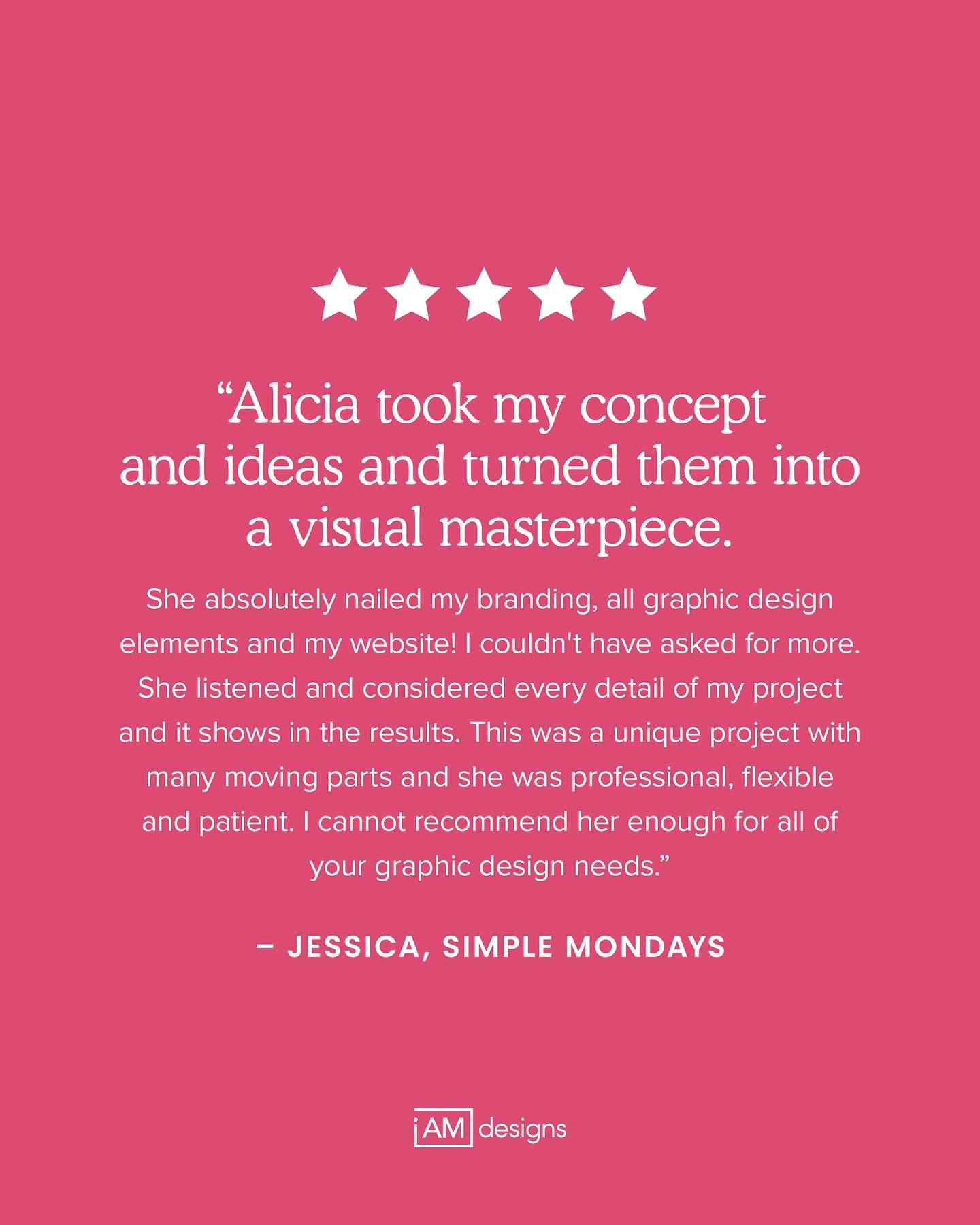 Some recent testimonials from the absolute best clients! ⭐️ 
.
These kind words truly mean so much to me. Each message reminds me why I love what I do! The joy and passion my clients have for their businesses is so inspiring. 🥹
.
I&rsquo;m beyond gr