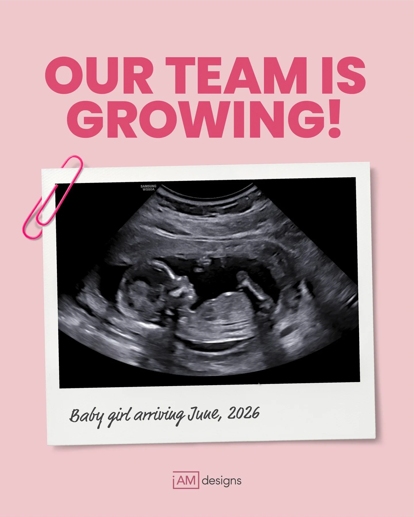 Baby girl coming June, 2026! 👶🏼💗 #babygirl #newteammember #newchapter