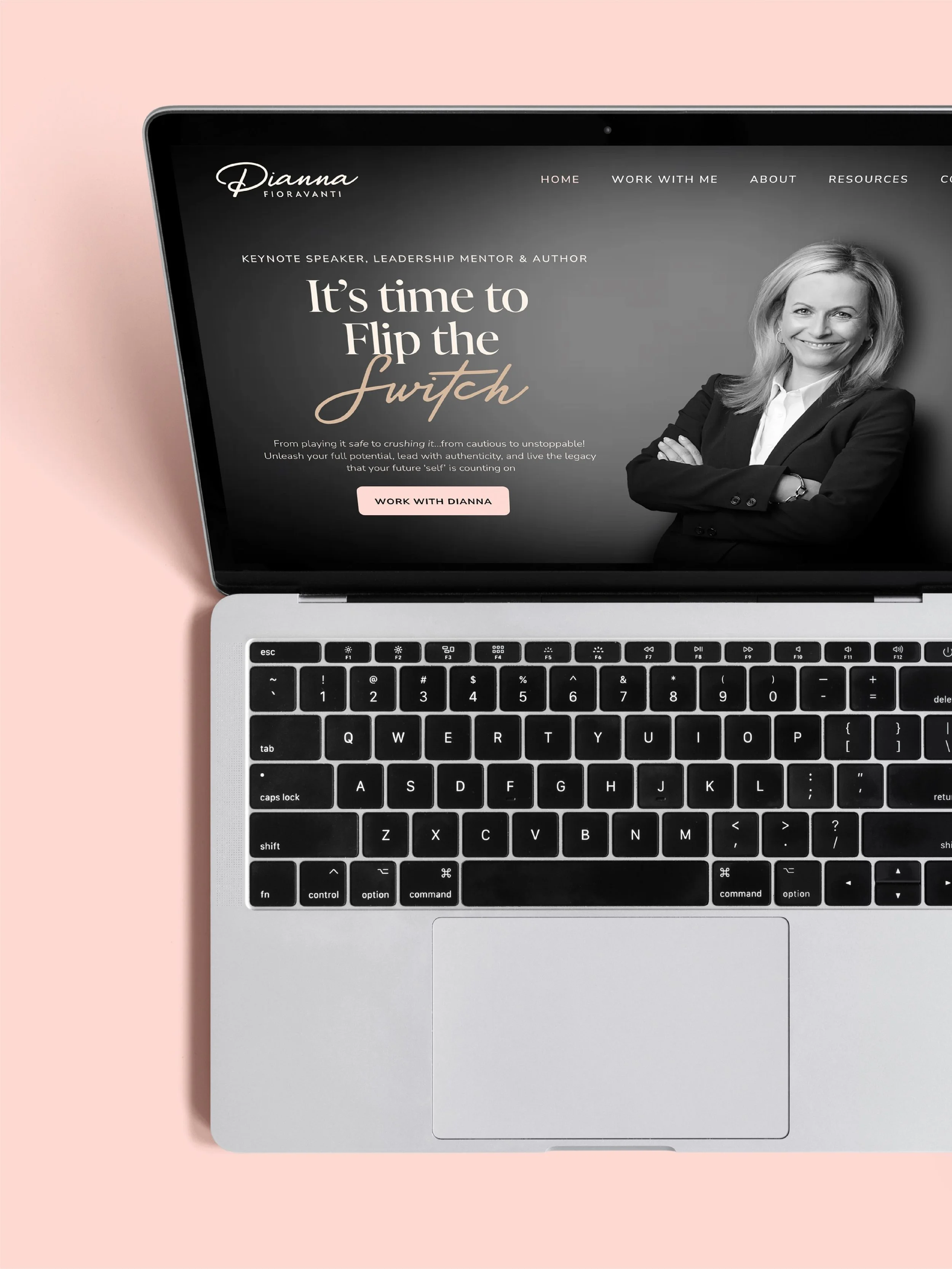 A closer look at the brand and website for @diannafioravanti.

What started as a brand has grown into so much more. From websites and landing pages to posters, book covers, media kits, and beyond.

Your brand is the foundation of your business. It&rs