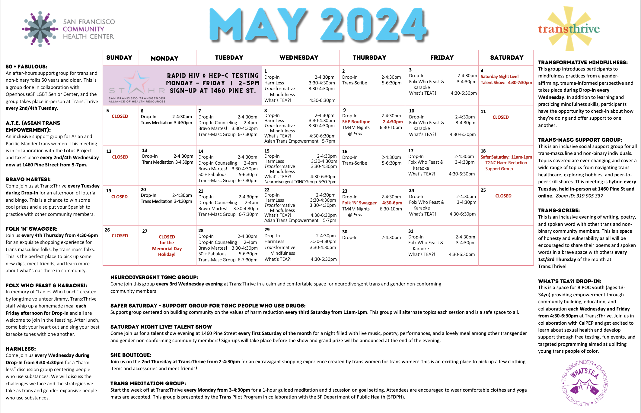 Trans: Thrive May 2024 PDF
