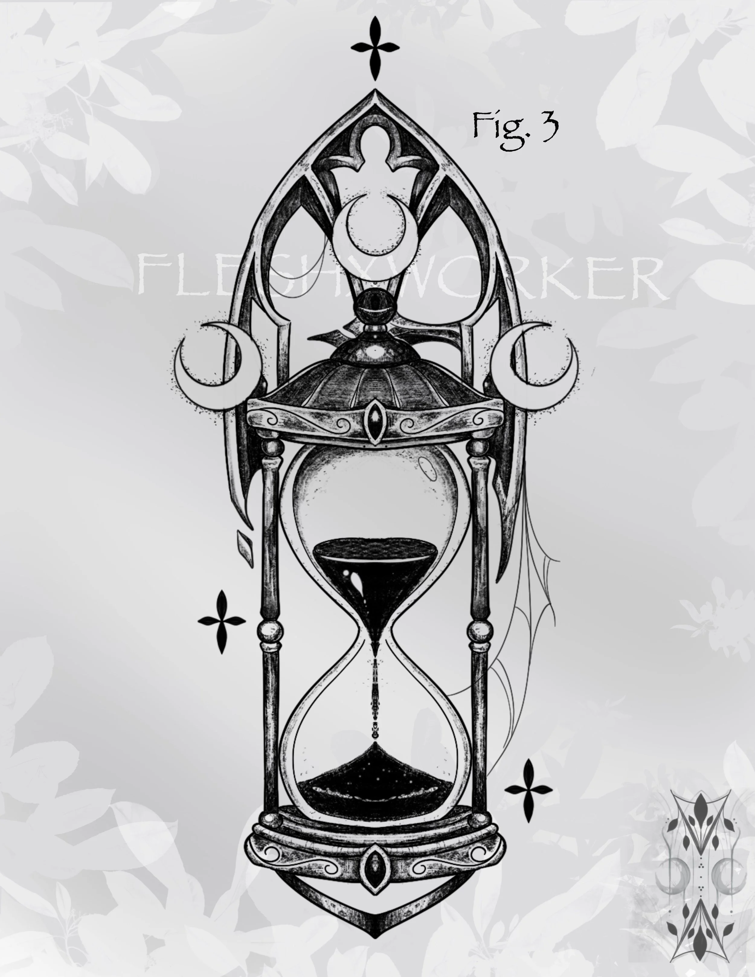Time Keeper
Fig.3 Deposit $150 to claim 
 Project for all Bodies
+Fill out 'Book Now' Tab Form or Email Artbytawni@gmail.com to claim with deposit.