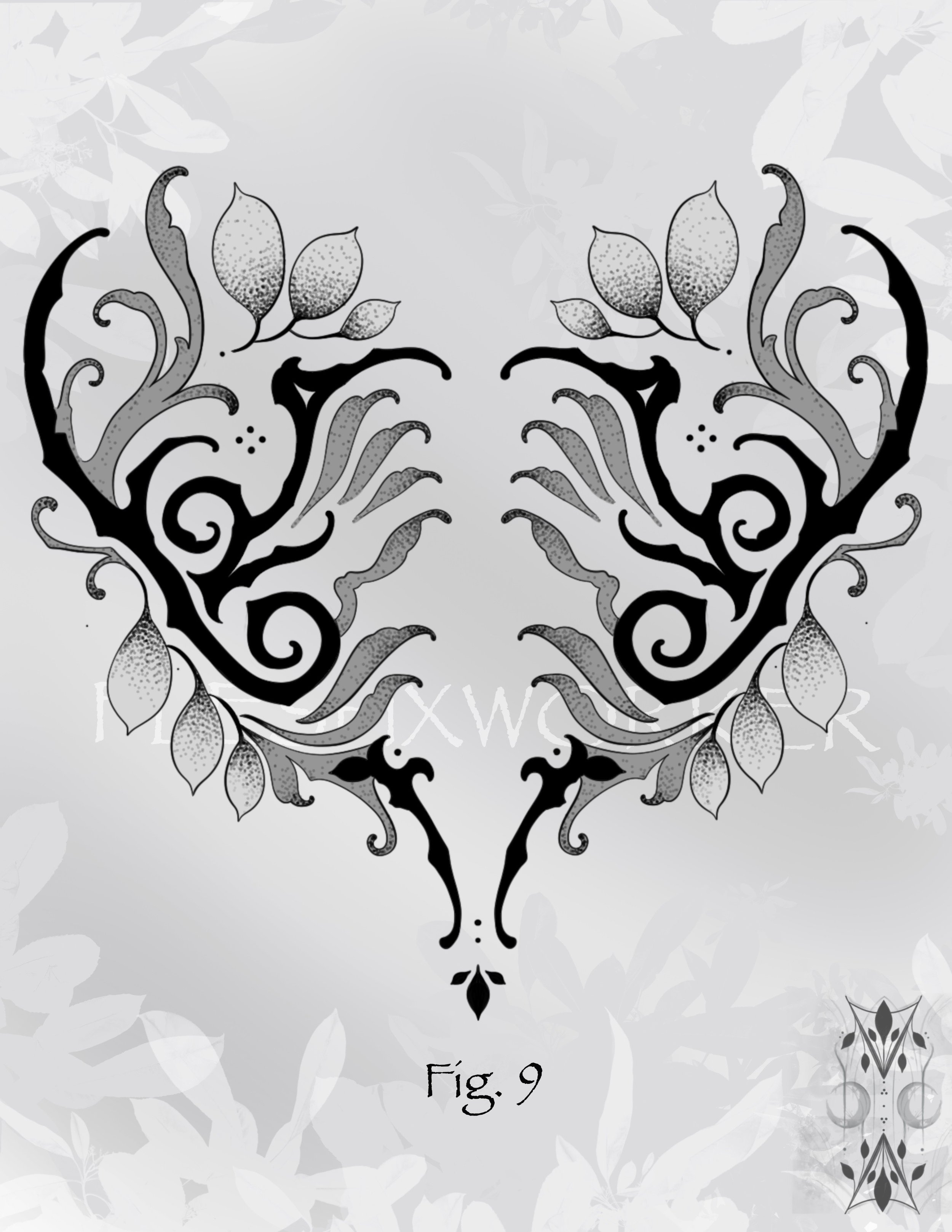Enchanted
Fig.9 Deposit $250 to claim 
 Project for all Bodies- Large Concept
+Fill out 'Book Now' Tab Form or Email Artbytawni@gmail.com to claim with deposit.