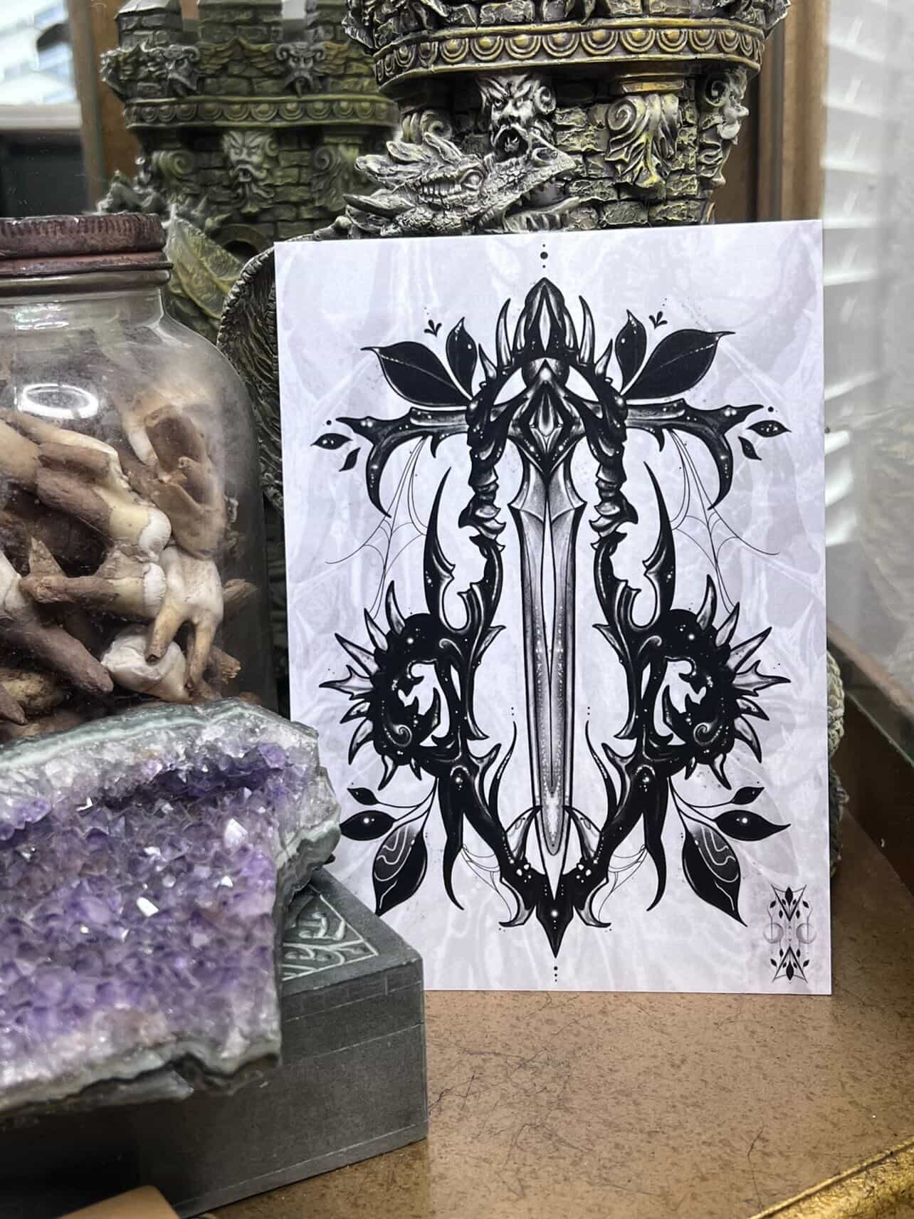 Soul Protector- Artist Print 5x7"