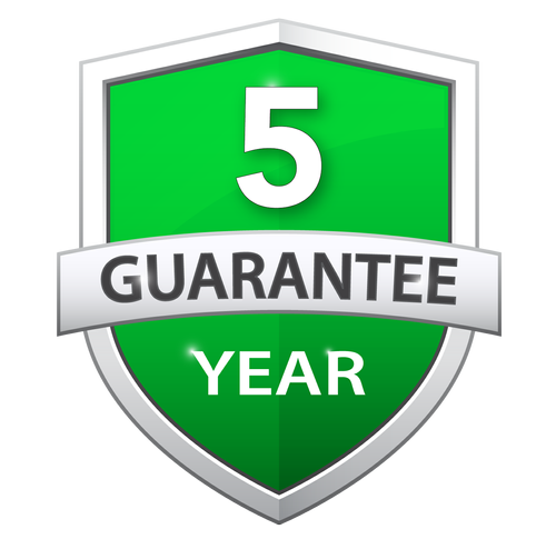 5 Year Guarantee