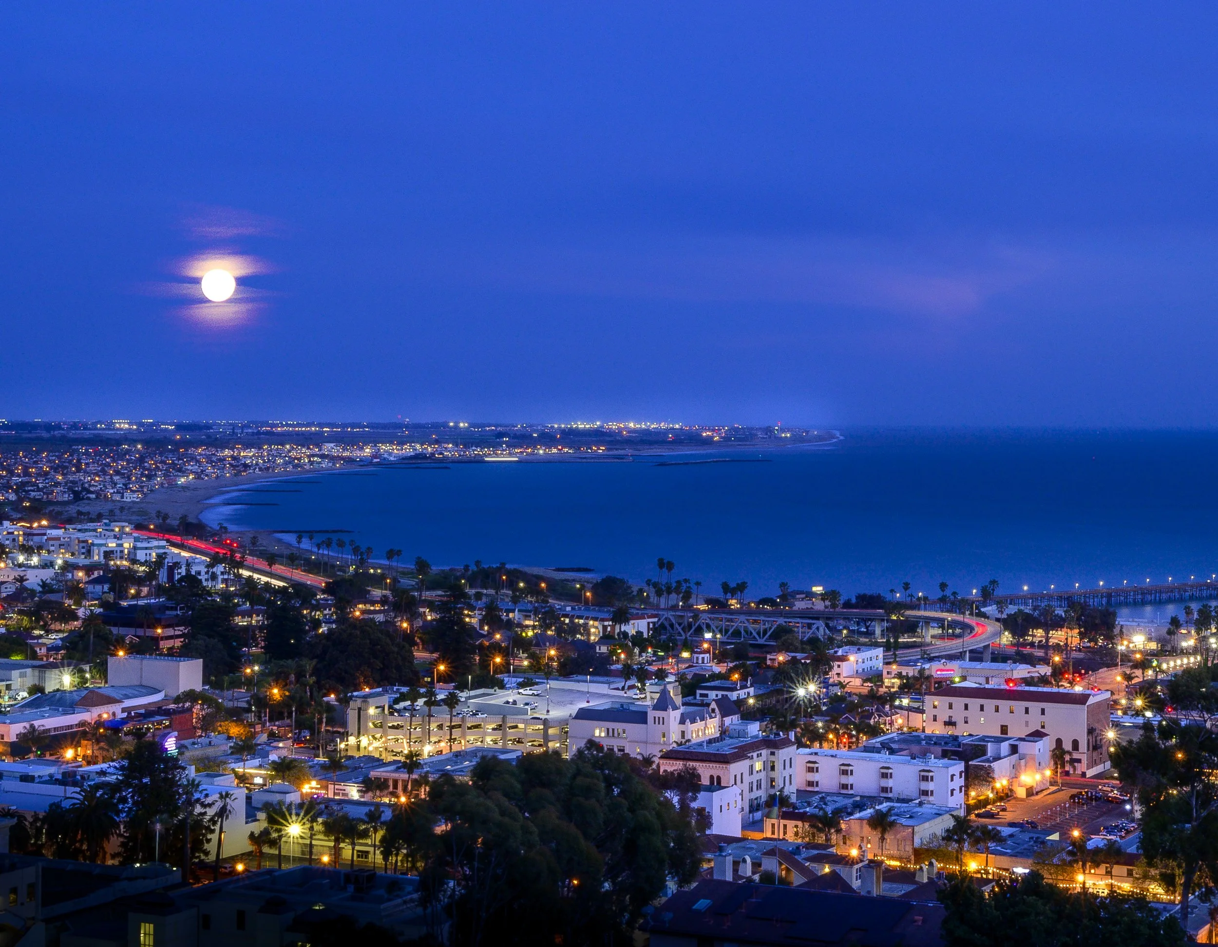 Moon Over Ventura