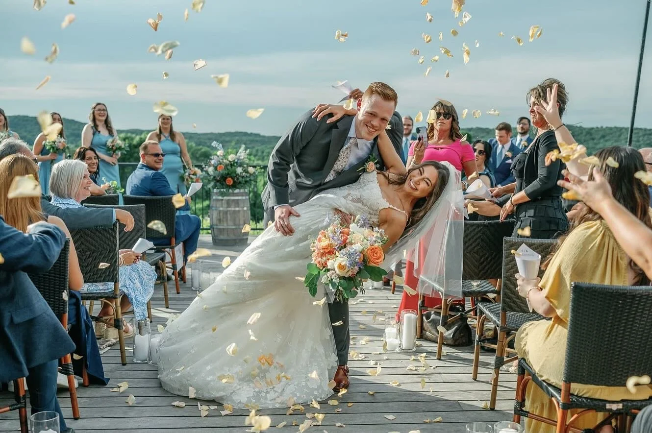 What a fabulous wedding at chandler Hill last weekend!