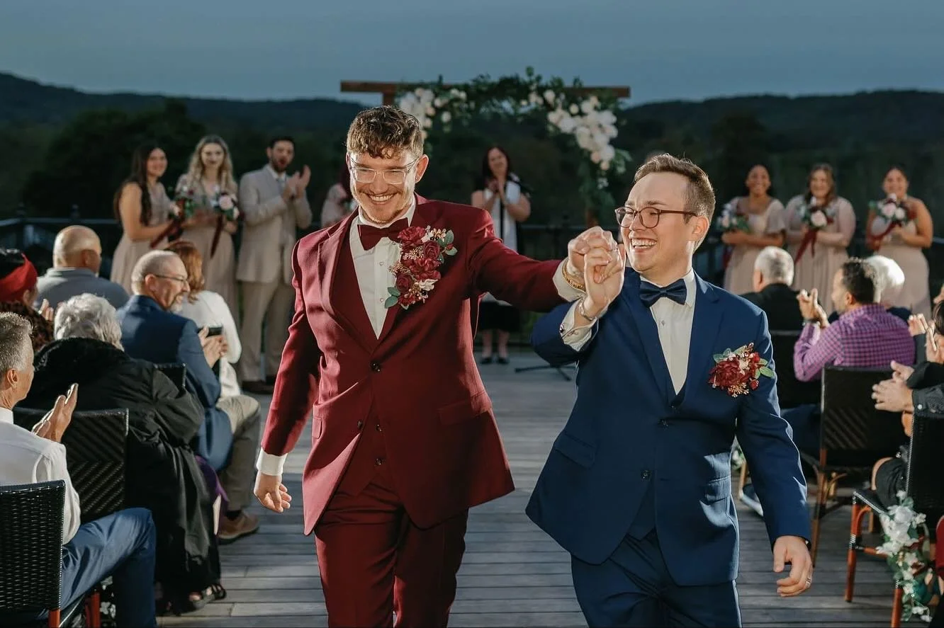 What an absolute joy it was to capture Tyler and Matthew&rsquo;s wedding at Chandler Hill Vineyards! The day was filled with so much love and laughter from the first moments to dancing in the rain into the night!