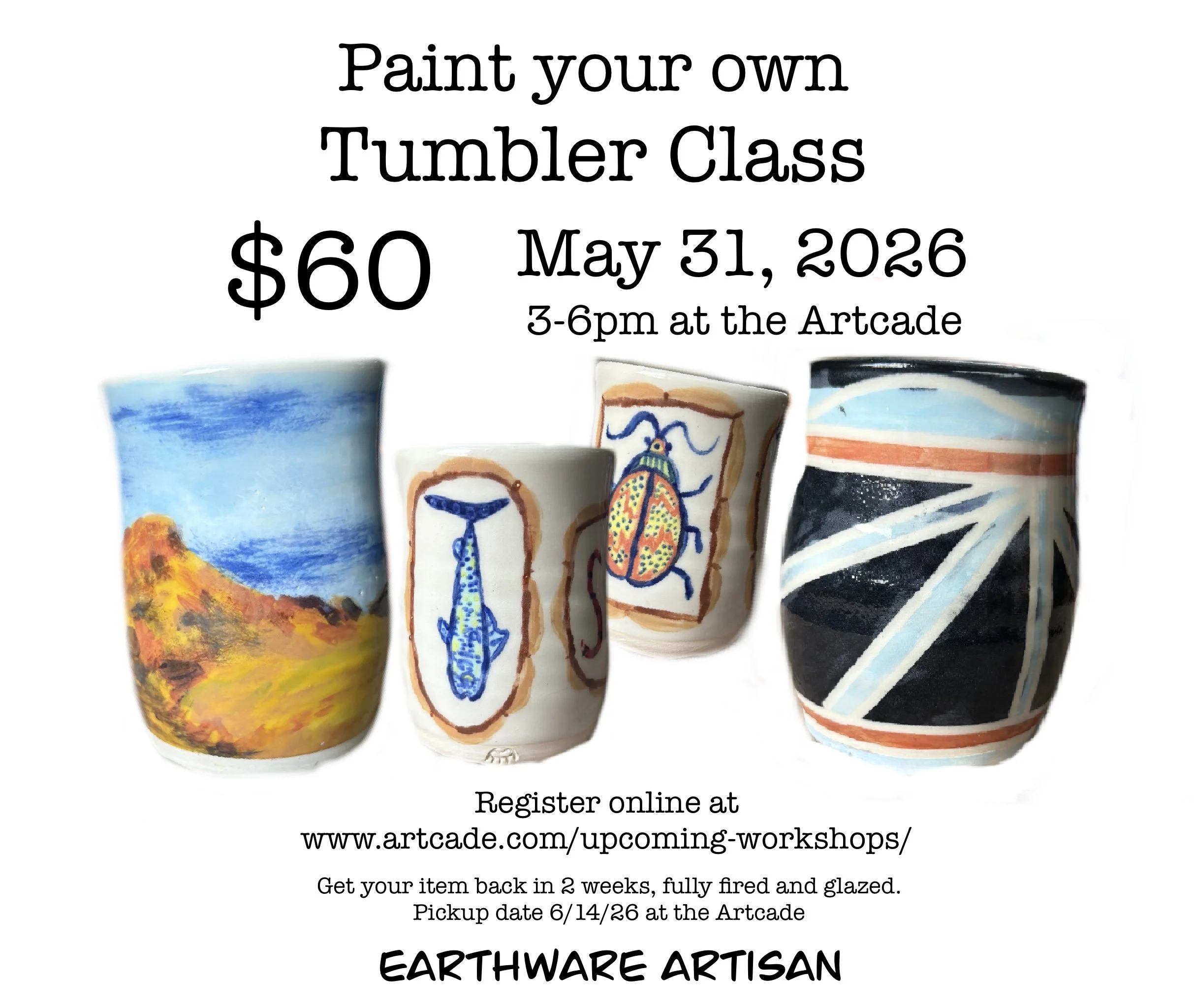 Paint Your Own Pottery Class