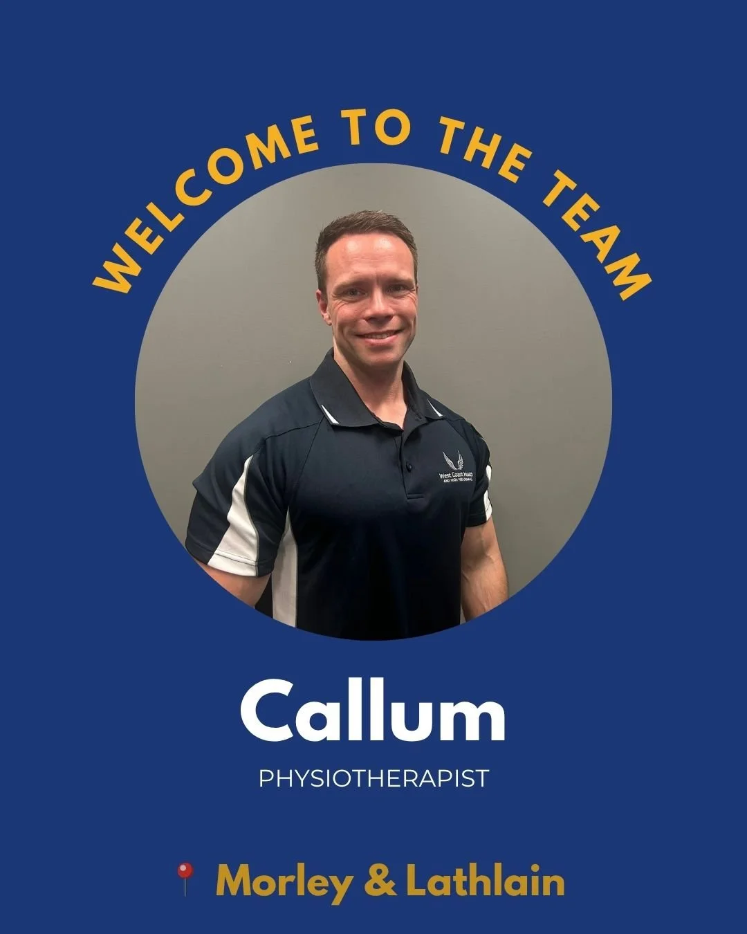 👋 Meet Callum &ndash; our UK-trained physio who&rsquo;s just landed in Perth and joined the West Coast Health &amp; High Performance fam! 🇬🇧✈️🇦🇺
With years of experience in trauma, orthopaedics, and sports physio (think football, martial arts, w