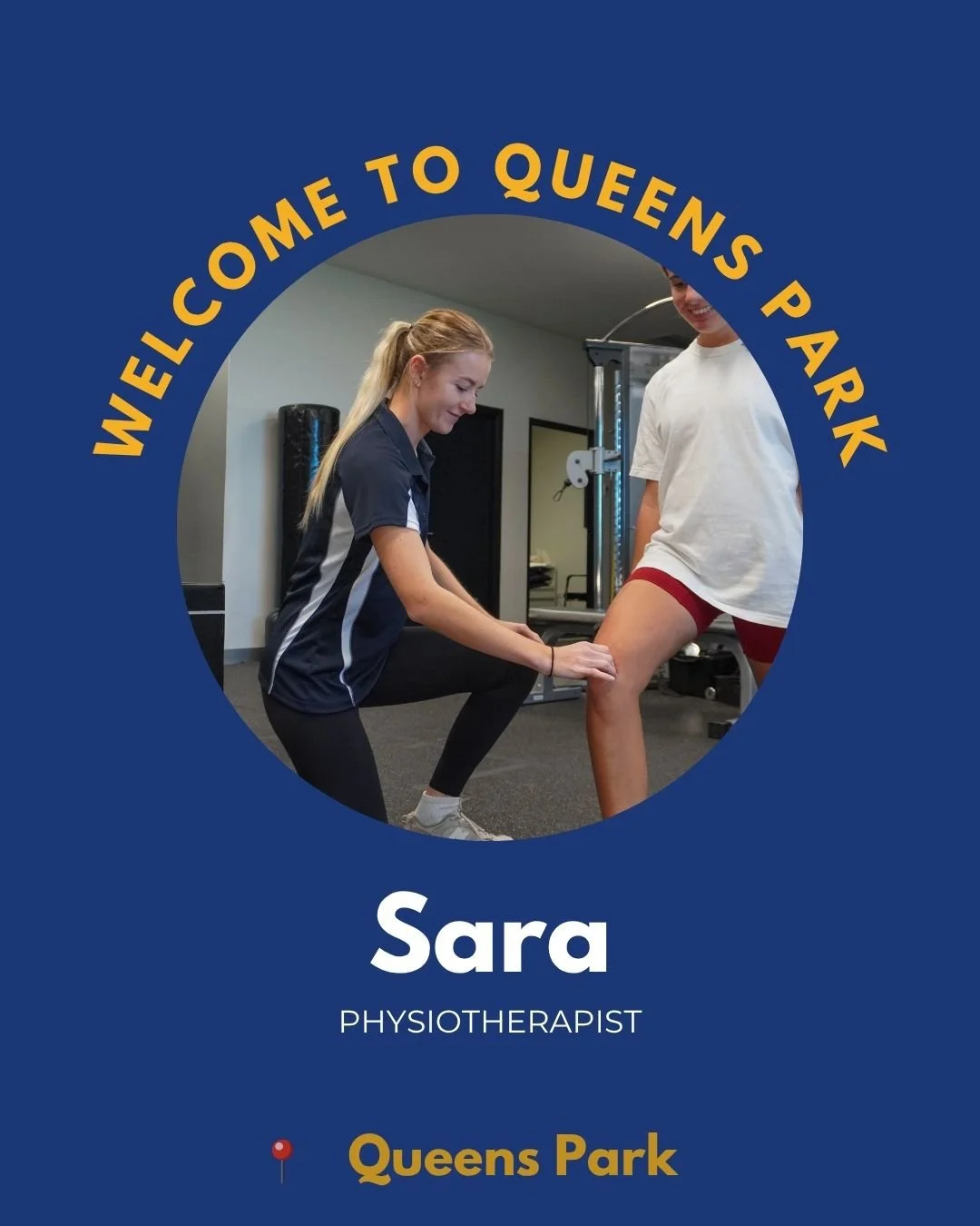 🎉 A huge welcome to Sara &mdash; now officially part of our awesome Queens Park crew at West Coast Health Physio! 🙌
She&rsquo;s just wrapped up the season as physio for Perth WAFLW 🏉 and is now teaming up with Danelle &amp; Ricky at our top-notch 