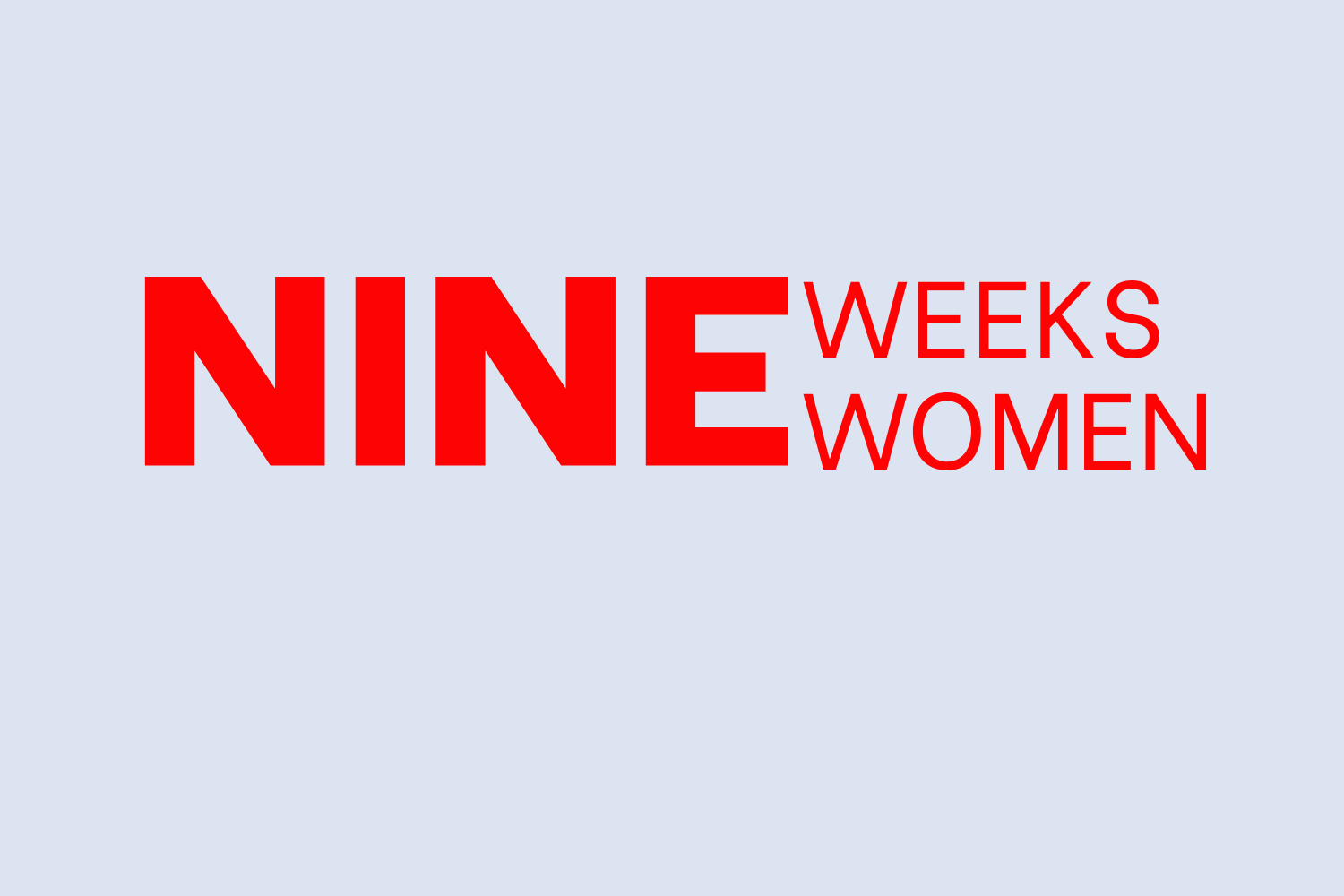 NINE weeks NINE women - FRÜHLING