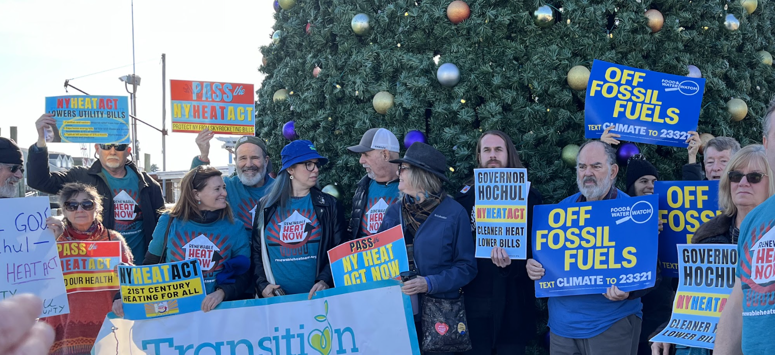 Rally for NY HEAT Act