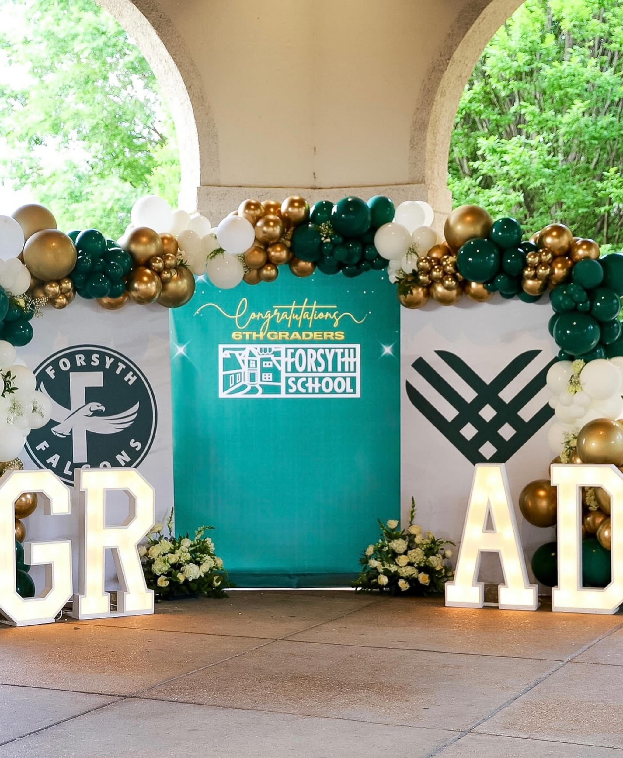 And just like that, grad party season is in full effect! 🎓✨

Congratulations to the Forsyth 6th graders as they spread their wings and soar into their next chapter! 💚

A special thank you to @stephaiello for trusting us to help celebrate such a spe