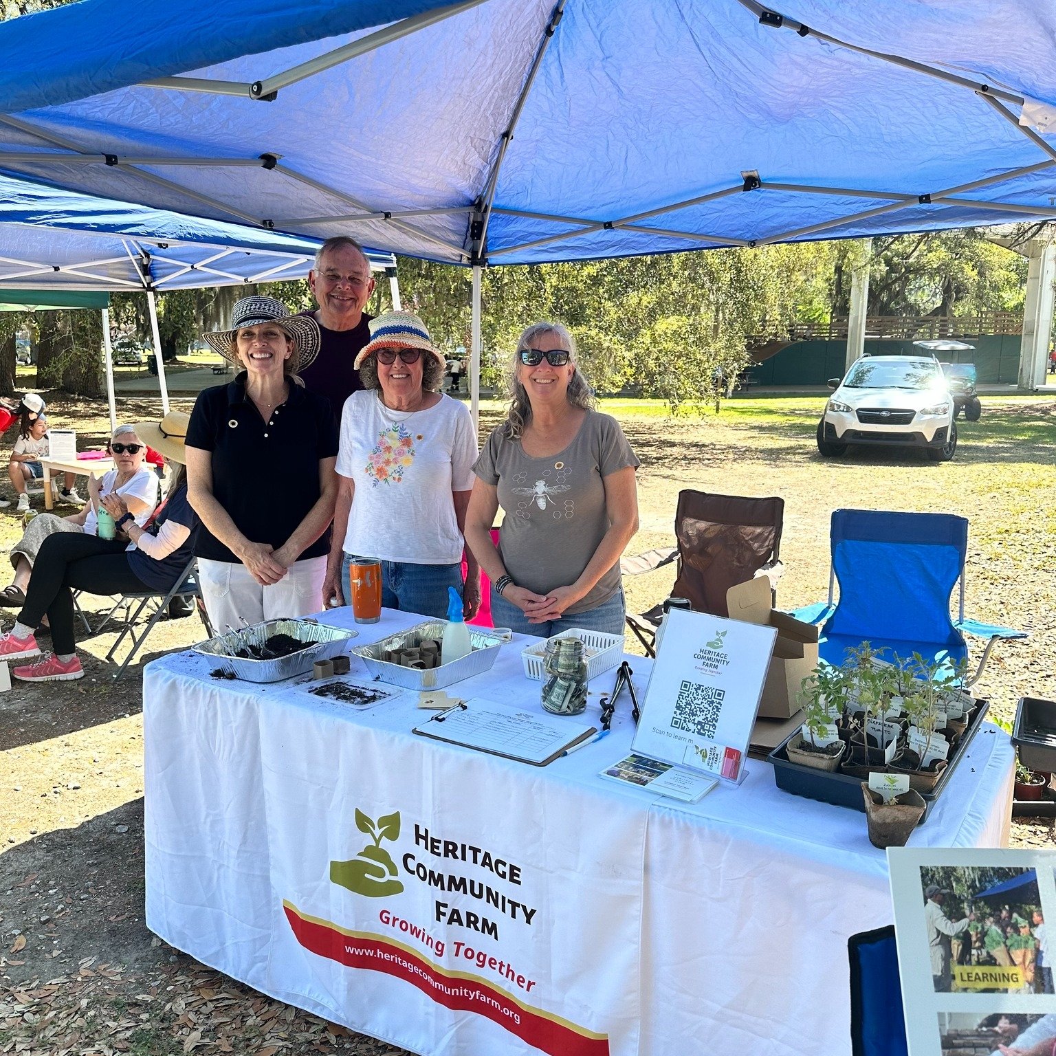 A busy Earth Day week for HCF. Sharing seedlings from greenhouse, planting sunflower seeds in tissue roll pots, and being part of Earth Day celebrations in Beaufort County. Growing Together for Mother Earth. #beaufortconservationdistrict #bcpublicwor
