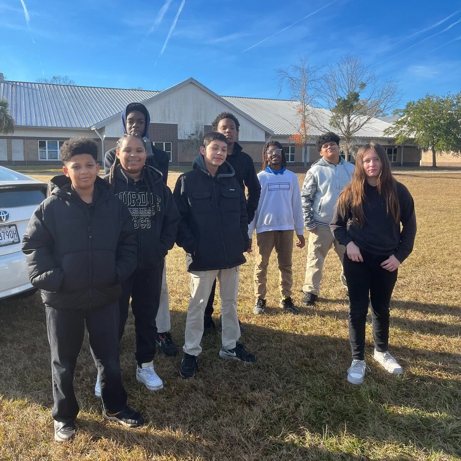A big shout out to the Outdoor Club students who were there every Friday to plant, prune, weed, harvest, and observe the cycles of nature. Thank you students and Dr. Glenn who made it all happen. Growing together to learn. #heritagecommunityfarm #WBM