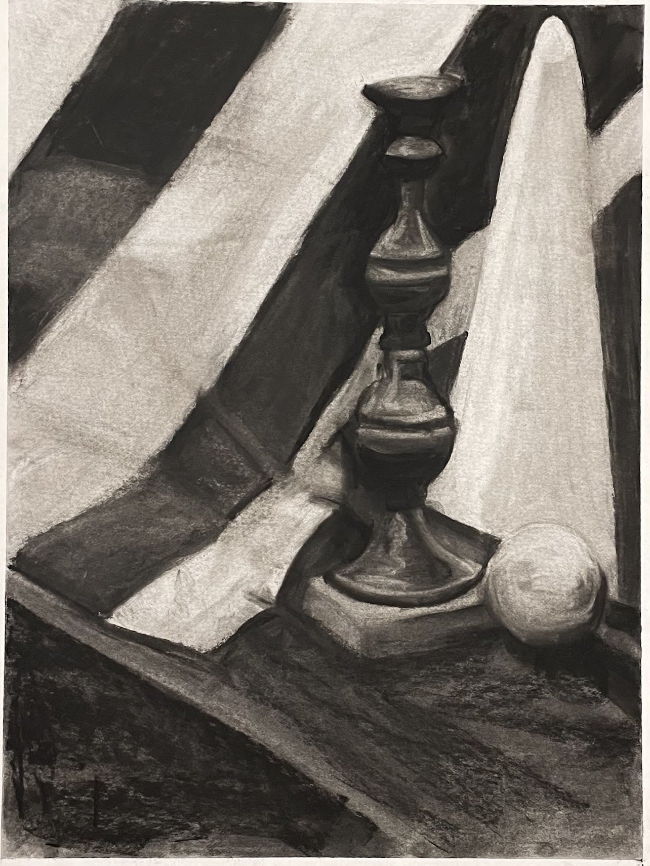 Charcoal Still Life