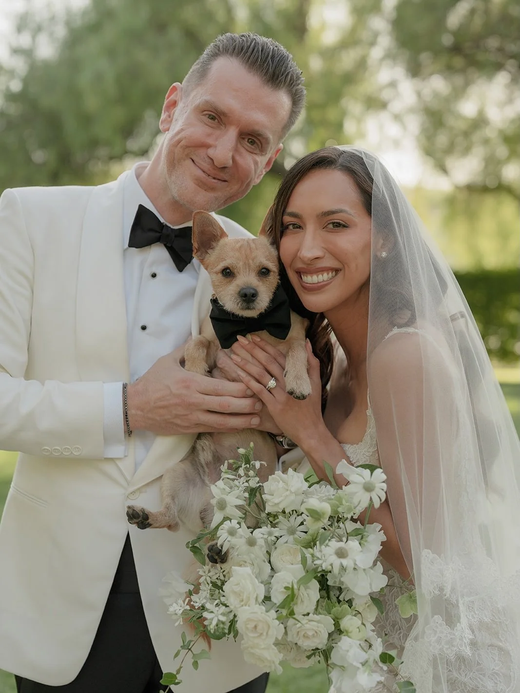 the most beautiful day with sweet dog of honor Pepe 🐾 celebrating Mr + Mrs Ignatovski 🤍

Venue&nbsp;@hummingbirdnestevents
Planning &amp; Design&nbsp;@alisonroseevents&nbsp;@alisonroseevents_izzy
Photo&nbsp;@kristakphotos
Video&nbsp;@thealexanderfi