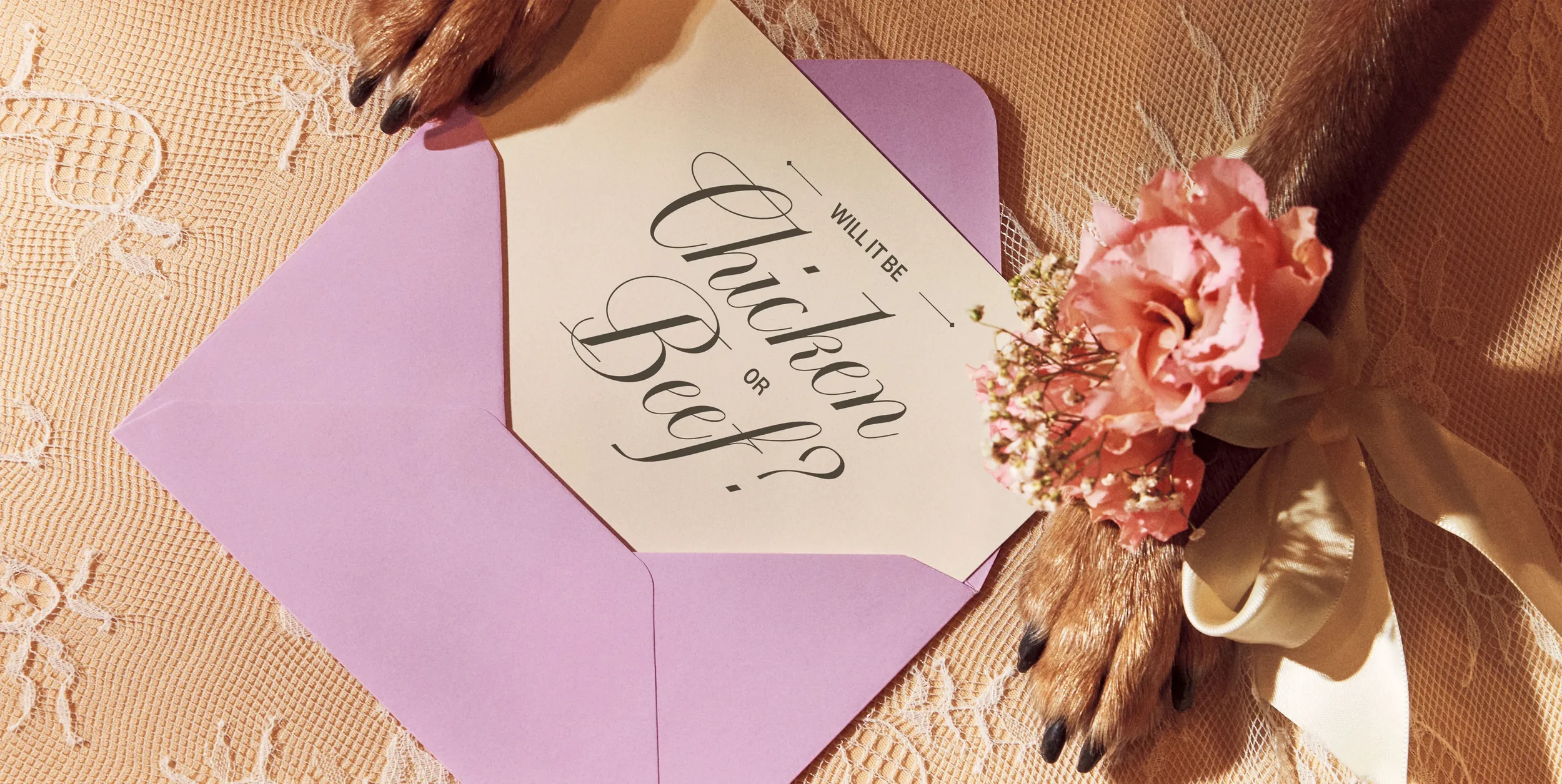 Free wedding meal for your dog of honor