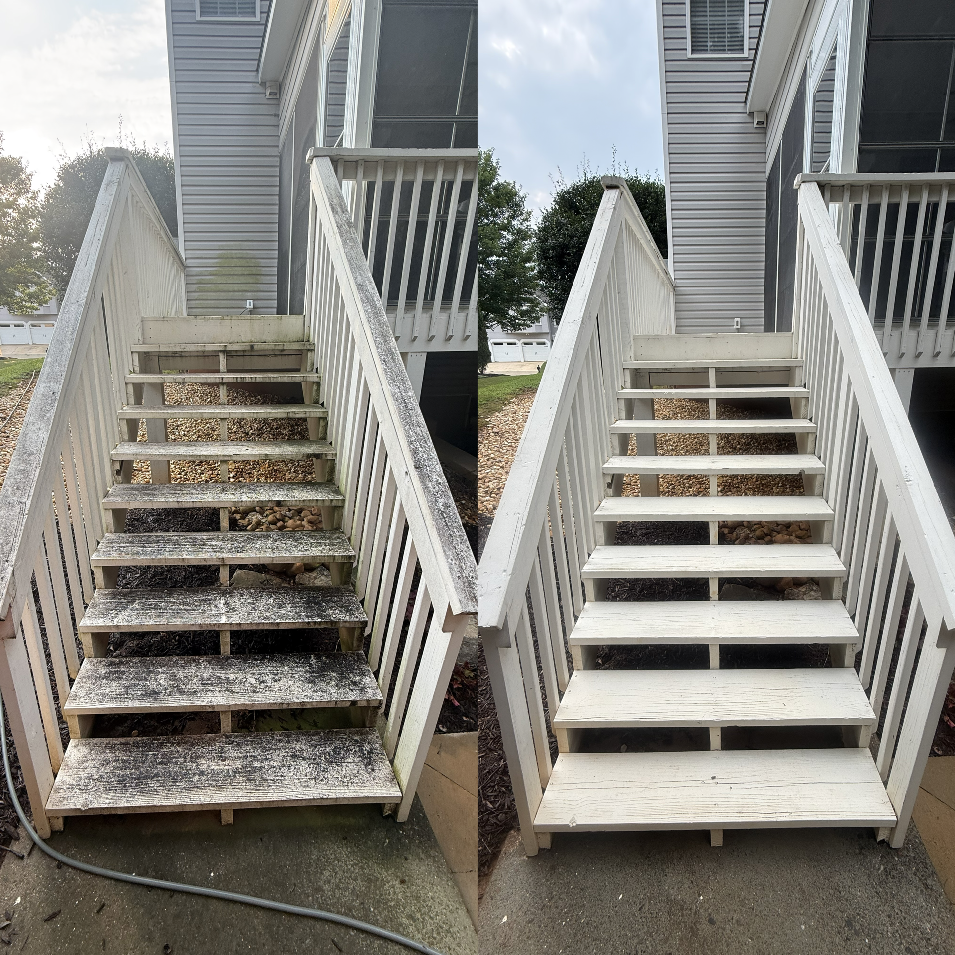 Deck wash 🧼