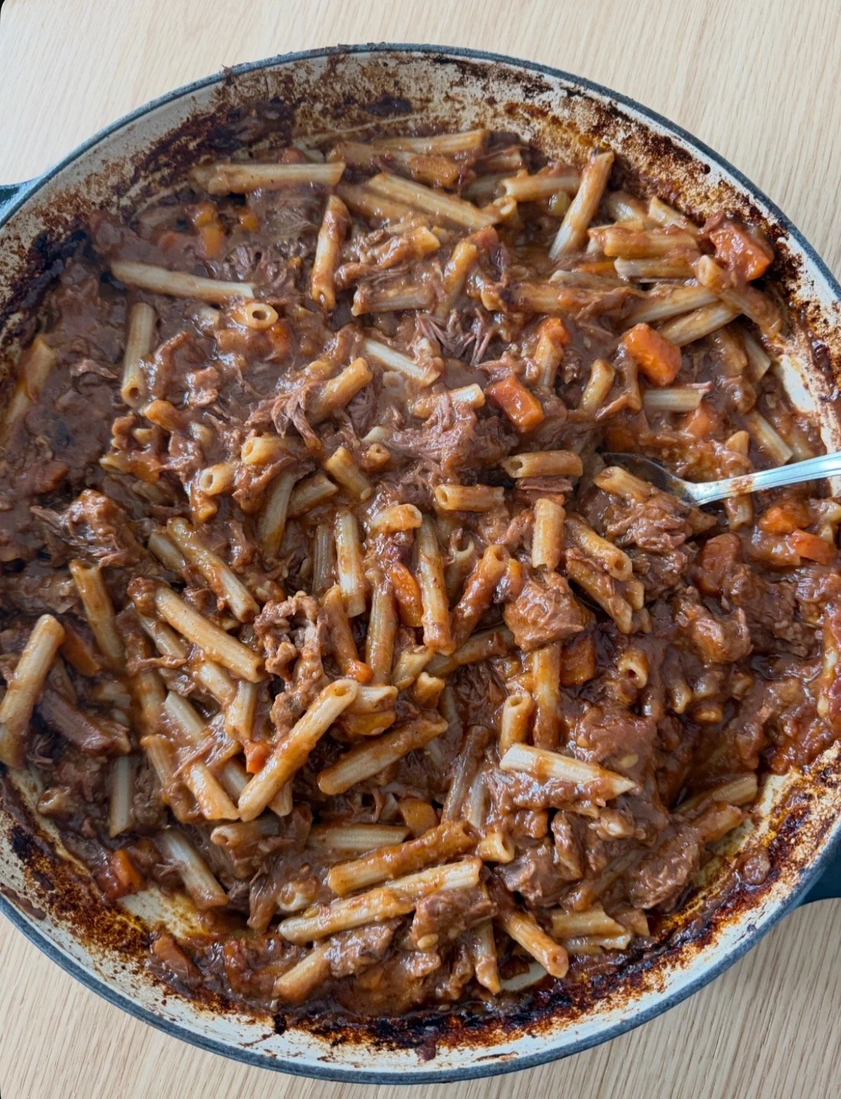 SLOW COOKED BEEF PASTA