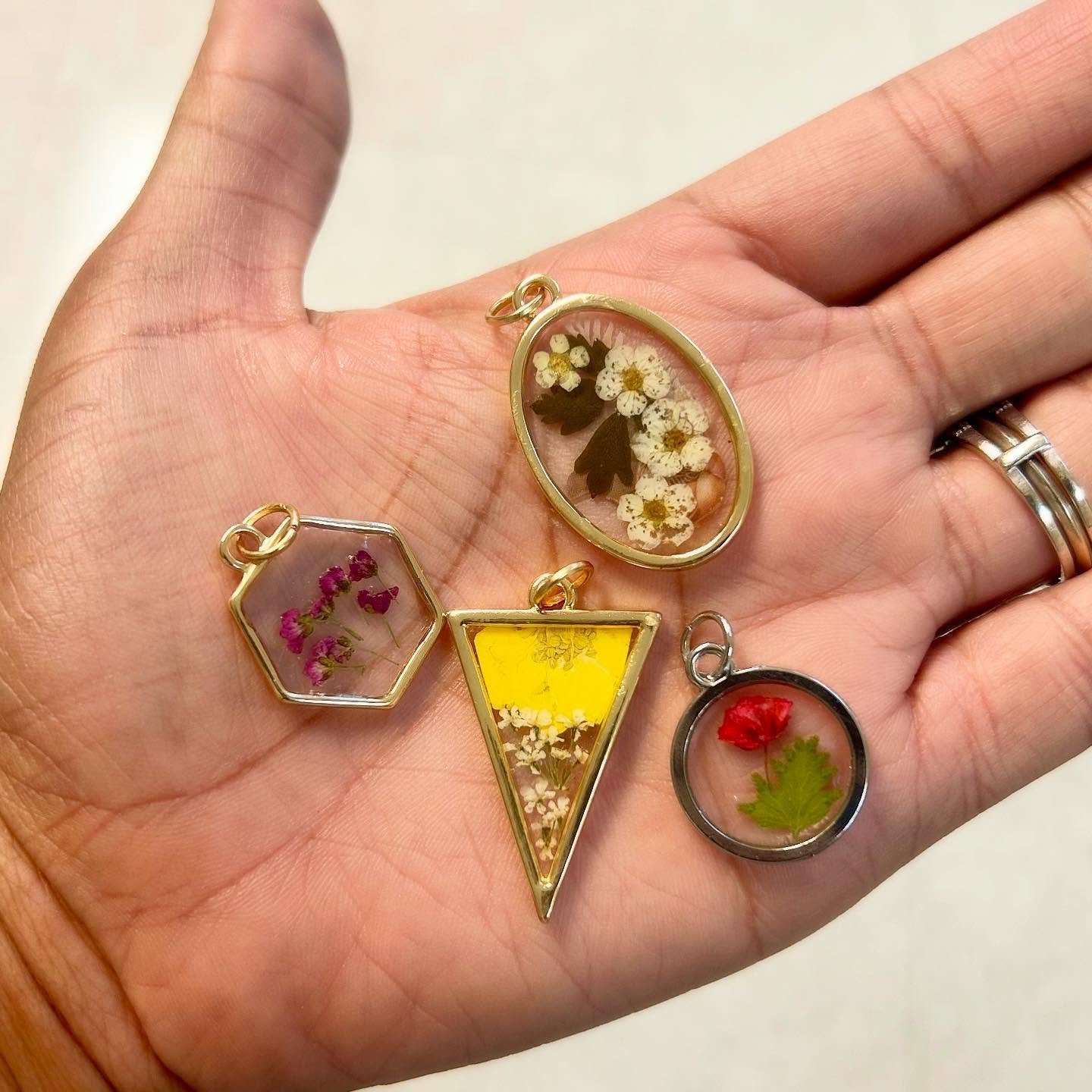 Open Framed Pendants at The Inclusive Bean