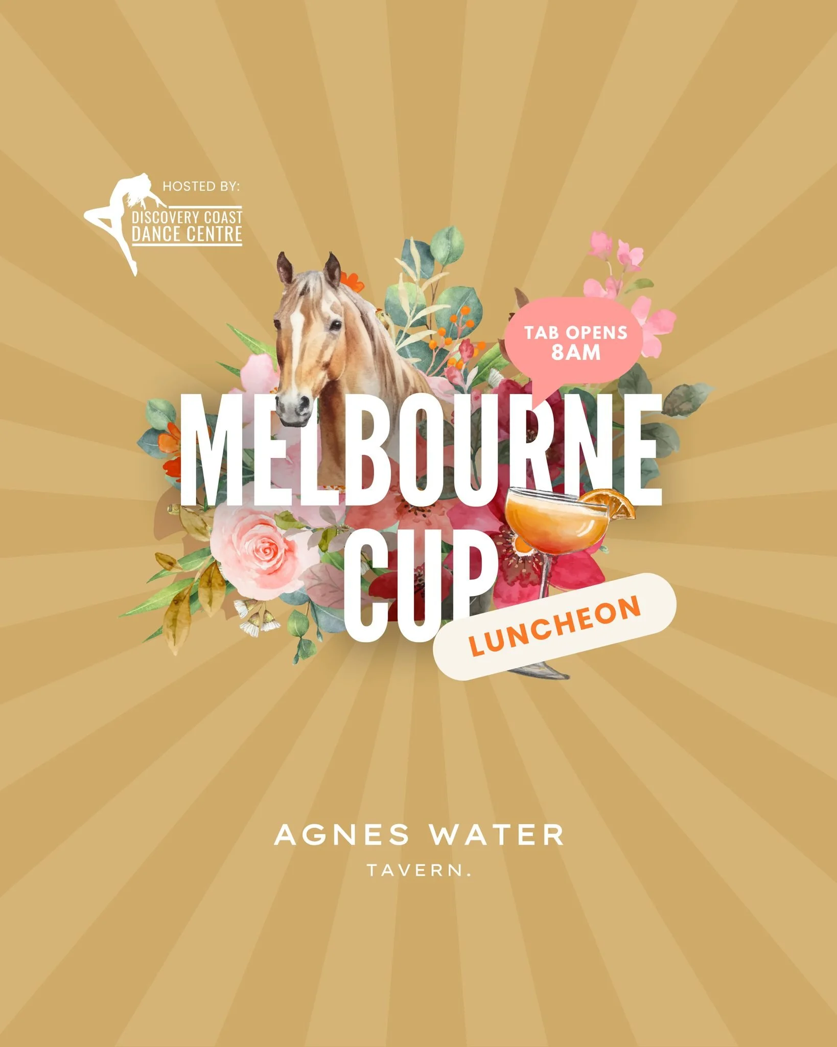 🏇 𝐌𝐞𝐥𝐛𝐨𝐮𝐫𝐧𝐞 𝐂𝐮𝐩 𝐃𝐚𝐲 𝐚𝐭 𝐀𝐠𝐧𝐞𝐬 𝐖𝐚𝐭𝐞𝐫 𝐓𝐚𝐯𝐞𝐫𝐧! 🏇
𝗧𝘂𝗲𝘀𝗱𝗮𝘆, 𝟰𝘁𝗵 𝗡𝗼𝘃𝗲𝗺𝗯𝗲𝗿 𝟮𝟬𝟮𝟱

The race that stops the nation is back, and we&rsquo;re celebrating in style with a full day of food, fashion, and fun. 