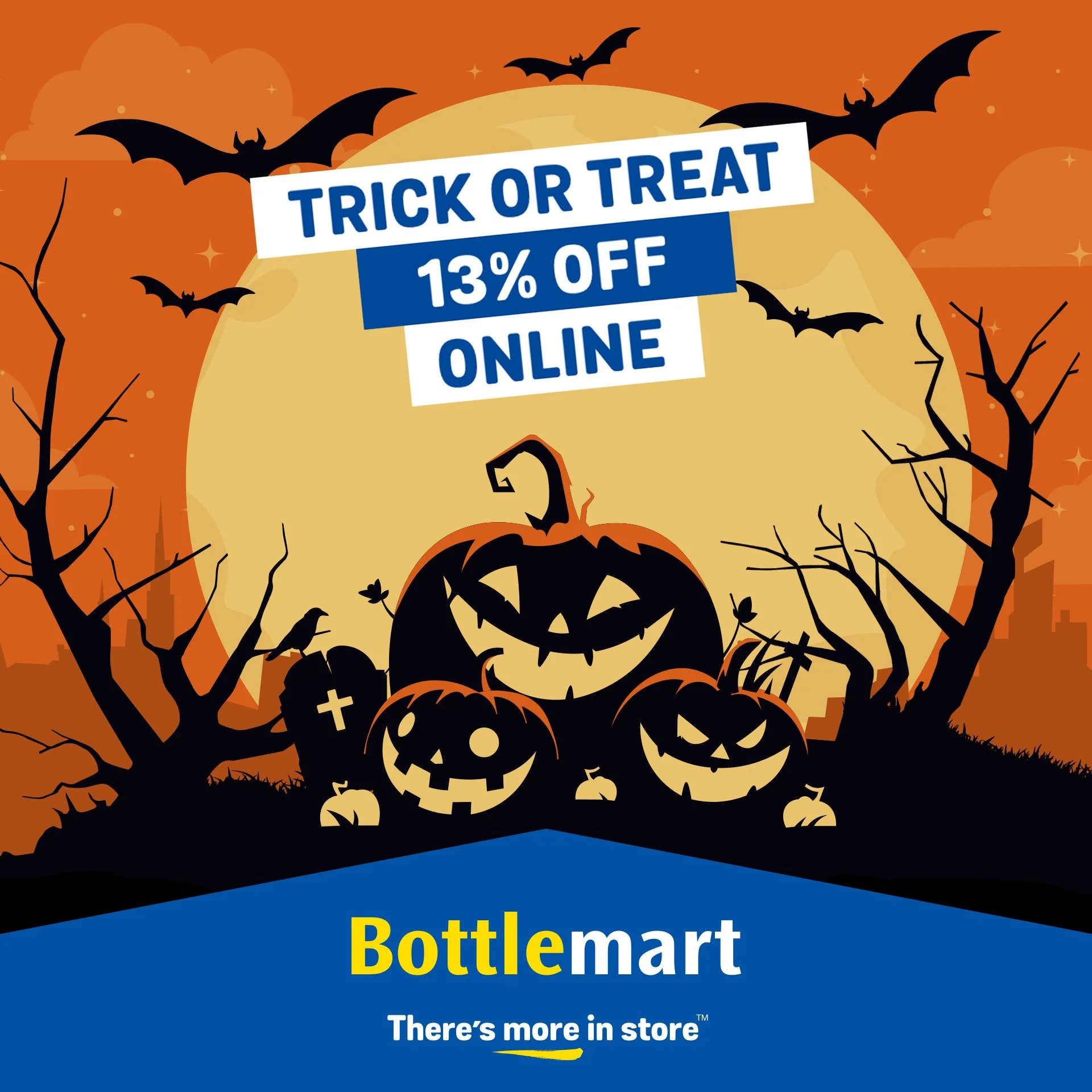🎃 𝐒𝐩𝐨𝐨𝐤𝐲 𝐆𝐨𝐨𝐝 𝐒𝐚𝐯𝐢𝐧𝐠𝐬 &ndash; 𝐇𝐚𝐥𝐥𝐨𝐰𝐞𝐞𝐧 𝐒𝐩𝐞𝐜𝐢𝐚𝐥! 🛒

For a limited time, get 𝟭𝟯% 𝗢𝗙𝗙 your pick-up order when you spend $100 or more online.

🔹 Use code: 𝗛𝗟𝗪𝗡𝟭𝟯

📅 Offer valid: Tuesday 28 &ndash; Friday 3