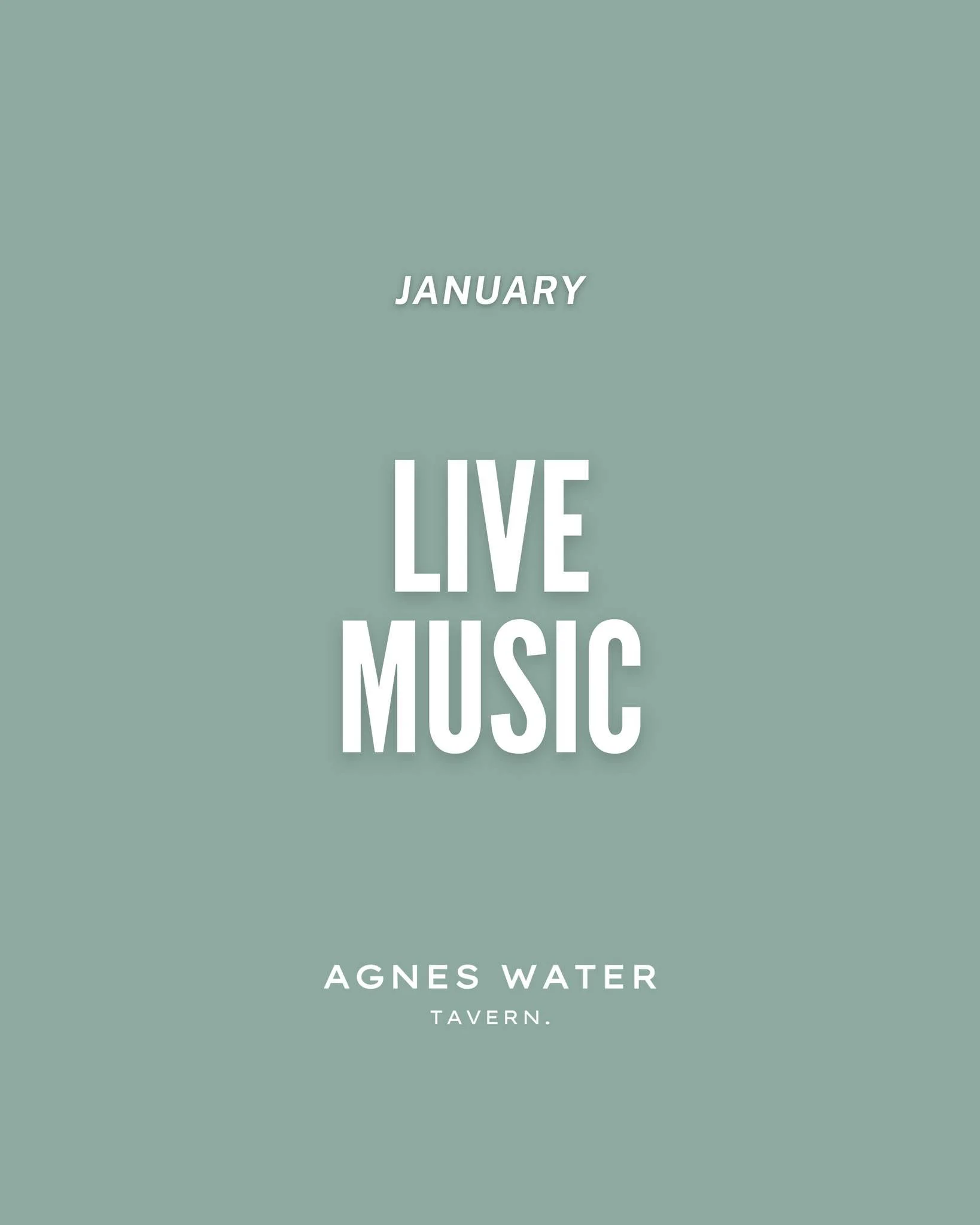 🎵 𝗚𝗲𝘁 𝗿𝗲𝗮𝗱𝘆, 𝗔𝗴𝗻𝗲𝘀 𝗪𝗮𝘁𝗲𝗿! 🎵

January is all set to be a month of unforgettable performances here at Agnes Water Tavern! 🎉

🗓️ 𝙃𝙚𝙧𝙚'𝙨 𝙖 𝙩𝙖𝙨𝙩𝙚 𝙤𝙛 𝙬𝙝𝙖𝙩'𝙨 𝙩𝙤 𝙘𝙤𝙢𝙚:
🎤 2nd Jan: 8pm &ndash; Karaoke with Esko
🎤