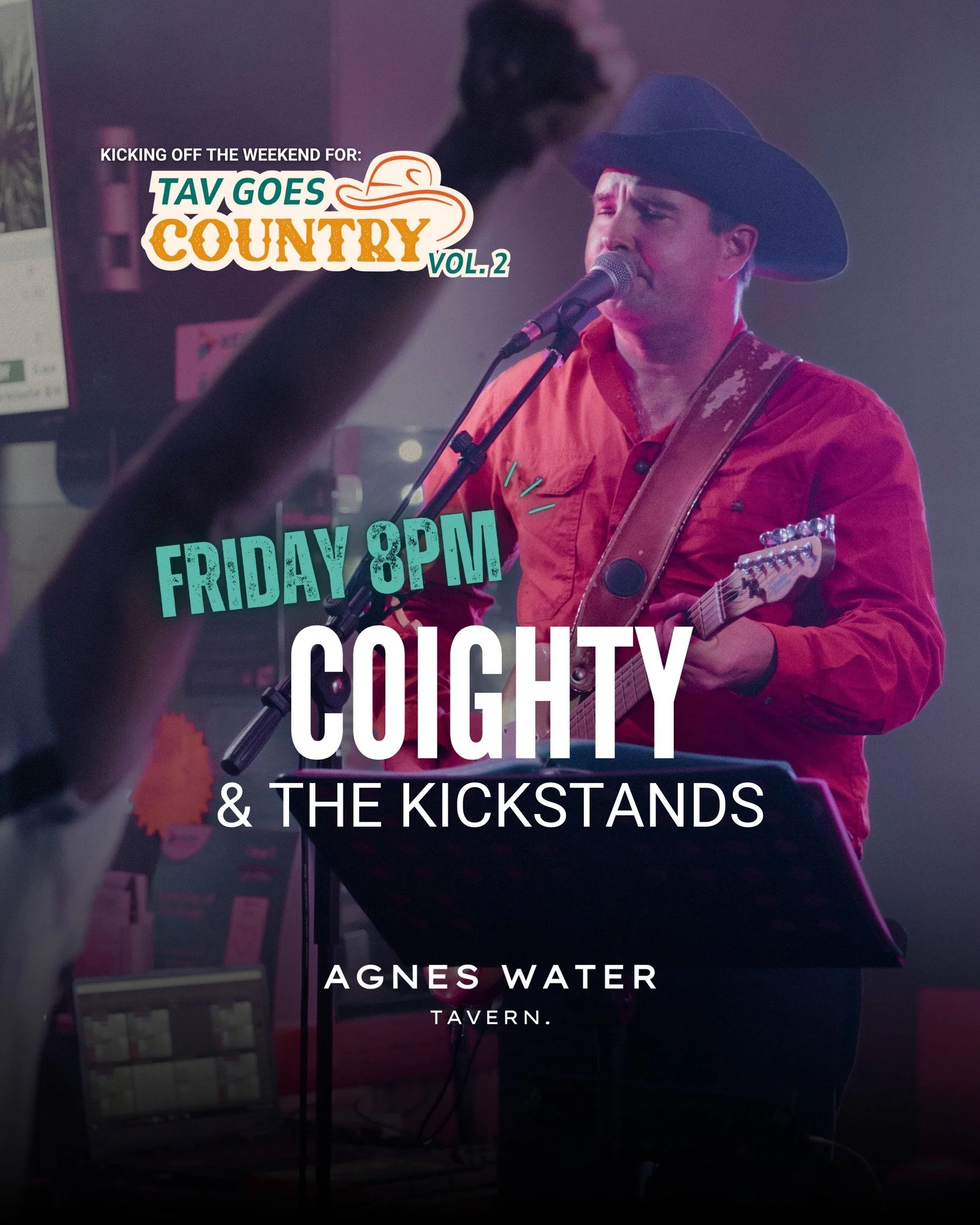 🎶🤠 𝗧𝗛𝗜𝗦 𝗪𝗘𝗘𝗞𝗘𝗡𝗗&rsquo;𝗦 𝗠𝗔𝗝𝗢𝗥 𝗟𝗜𝗩𝗘 𝗠𝗨𝗦𝗜𝗖 𝗘𝗩𝗘𝗡𝗧 𝗔𝗧 𝗔𝗚𝗡𝗘𝗦 𝗪𝗔𝗧𝗘𝗥 𝗧𝗔𝗩𝗘𝗥𝗡 🤠🎶

We&rsquo;re turning the volume all the way up for a huge country-filled weekend of live music, dancing, cold drinks and good