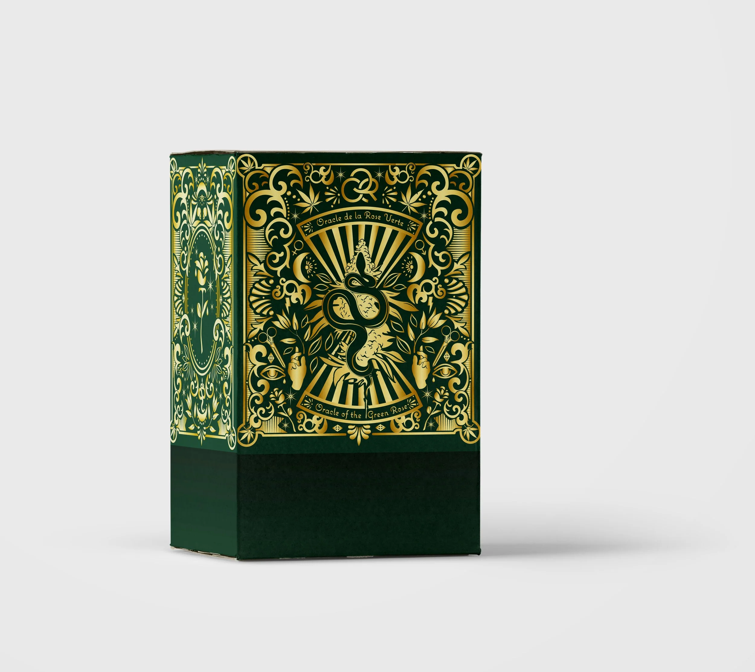 Oracle de la Rose Verte Tarot Deck Box