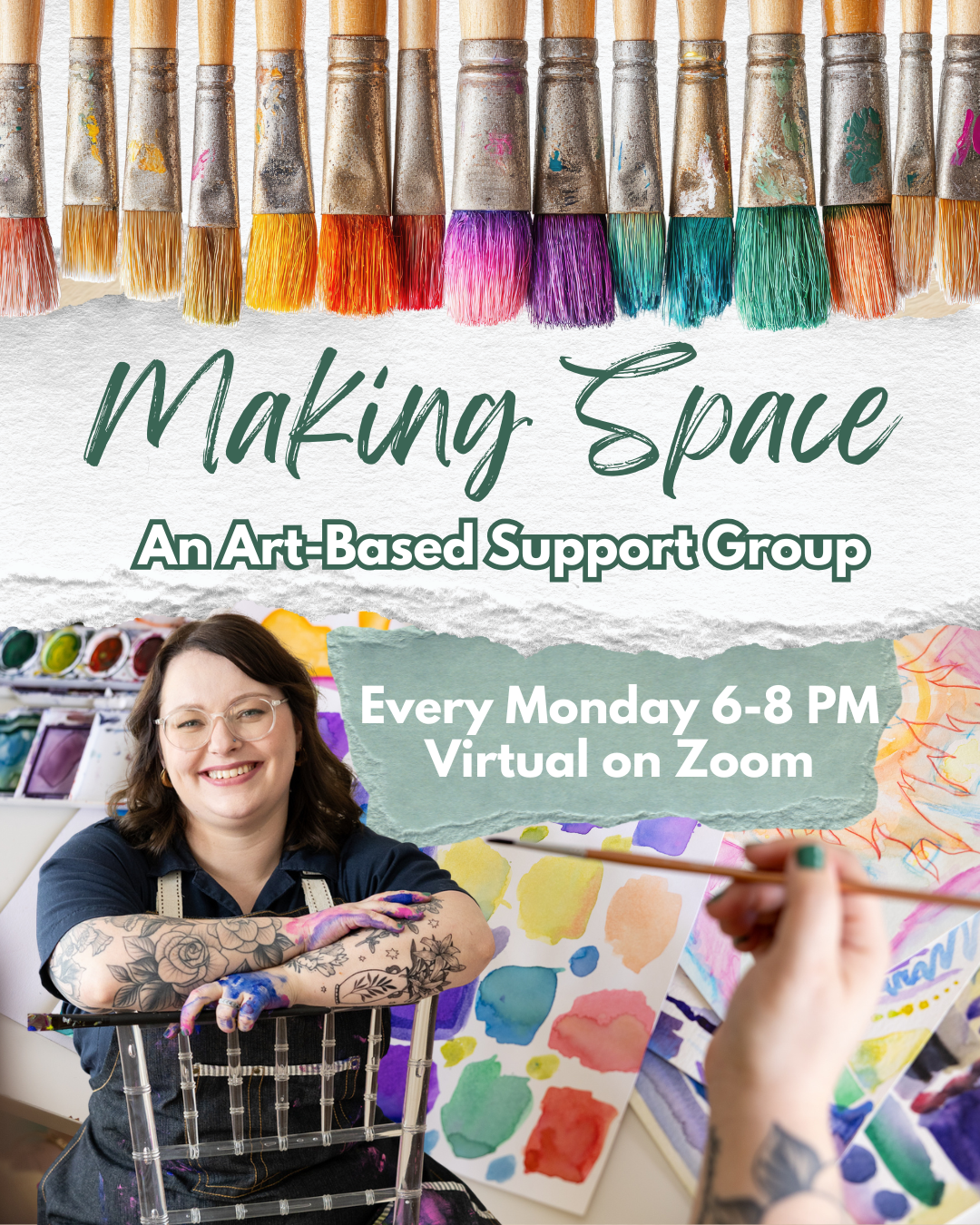 Making Space: Virtual Creative Support Group