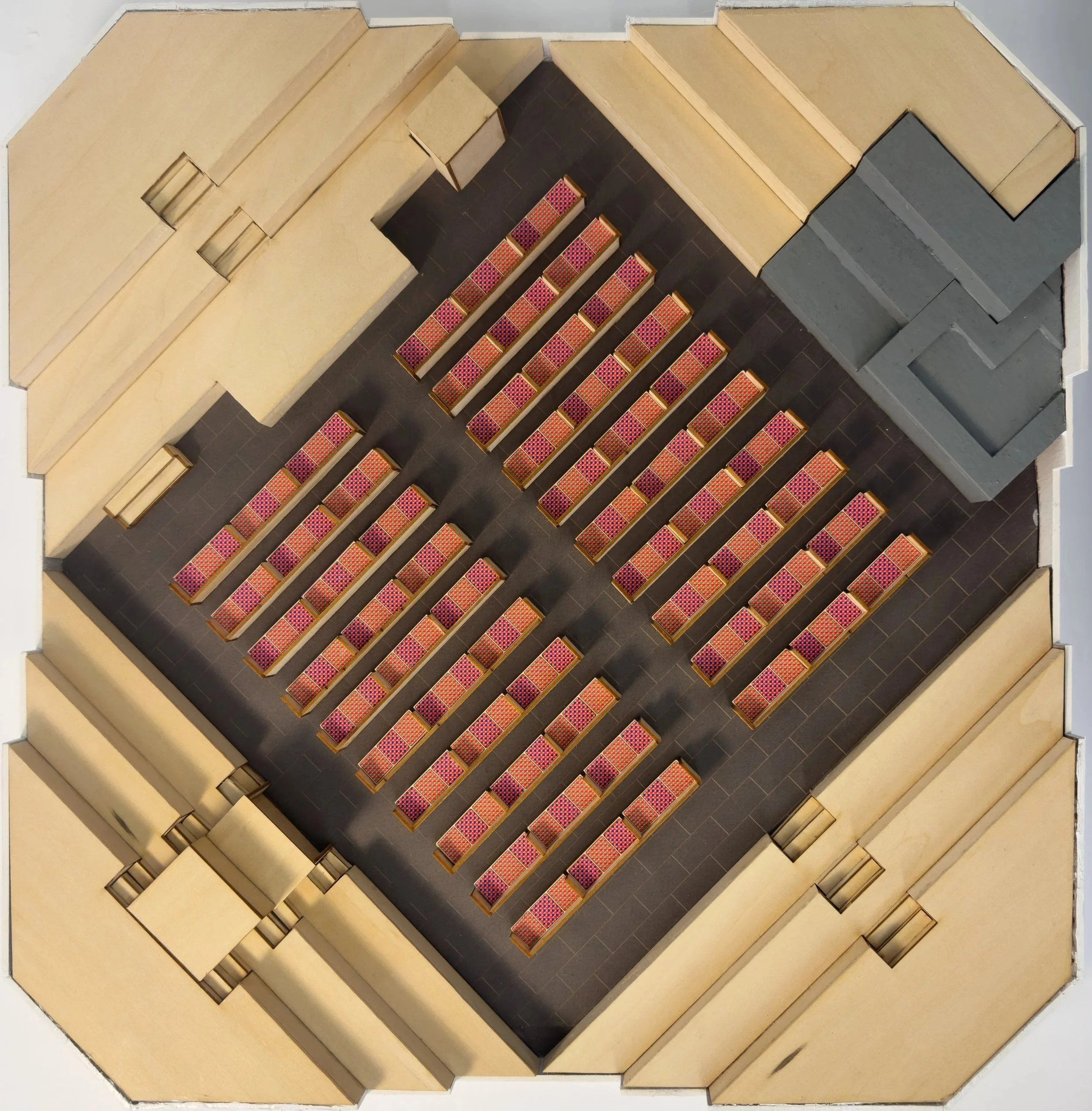 Model (top view)