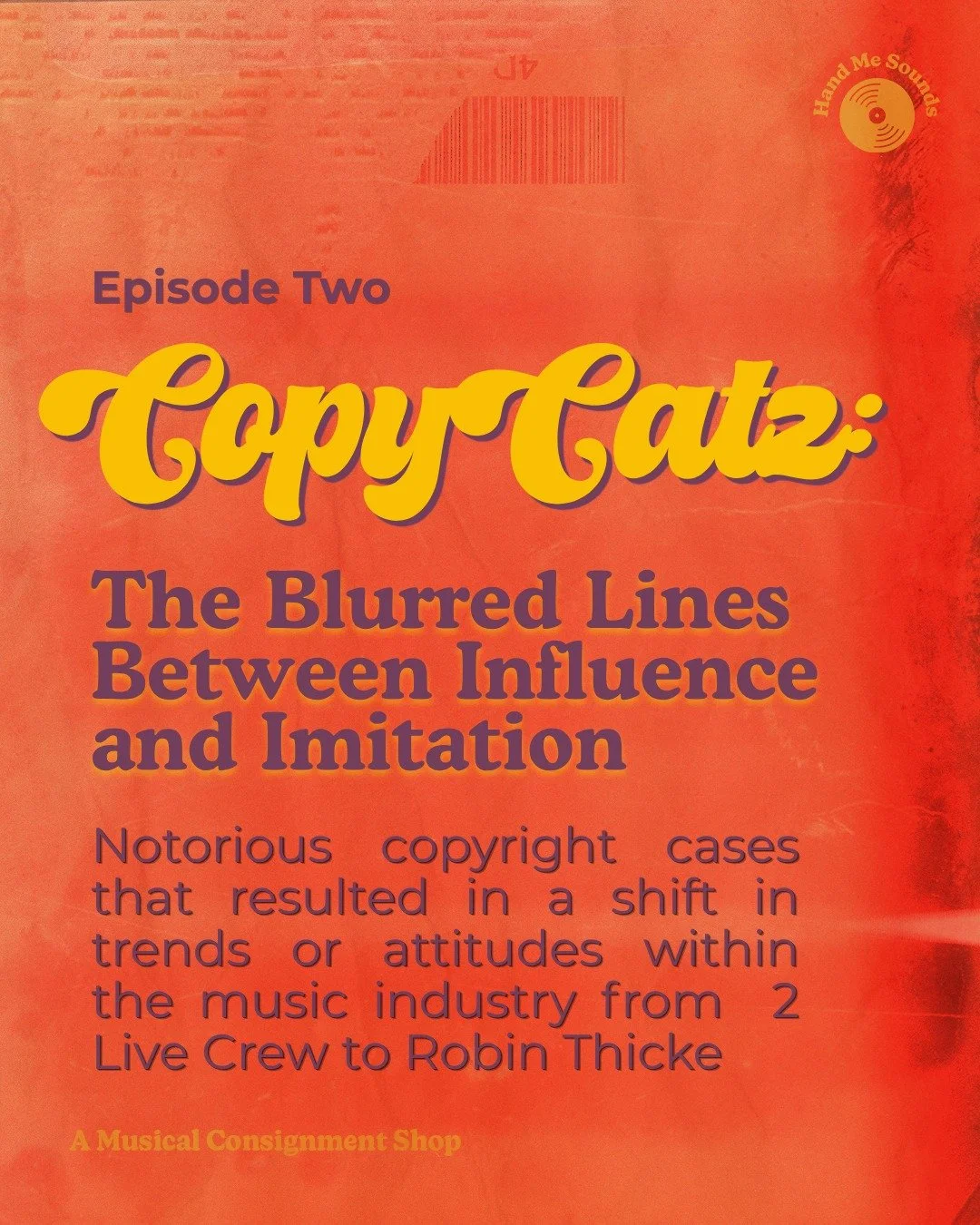 This week, we're diving into the wild world of copyright infringement cases that rocked the music world while asking the question, does it even matter if two songs sound alike?

I know my answer, what's yours? Let me know in the comments, and tune in