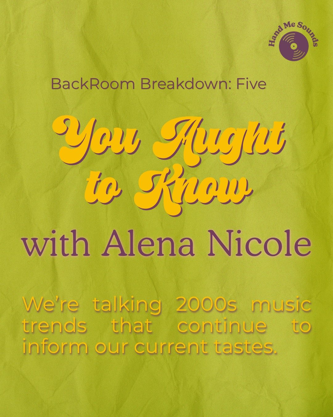 Is this what dreams are made of?

Tomorrow we're looking into 2000s music trends that Gen Z artists are referencing into pop gold.

Joining us is my friend Alena Nicole. She's a writer, media researcher, and cultural critic exploring the intersection