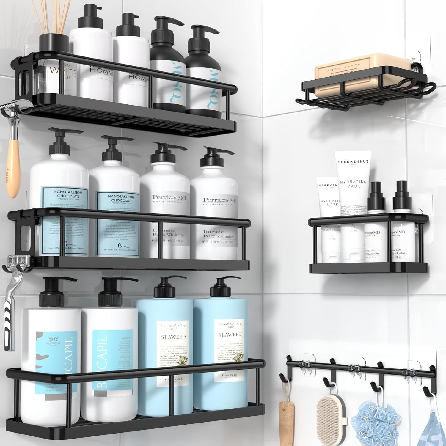 6 Pack Shower Caddy on Sale: $13 | Retail: $26