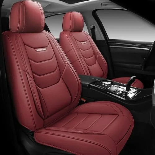 Full Set of Leather Car Seat Covers on Sale: $70 | Retail: $170