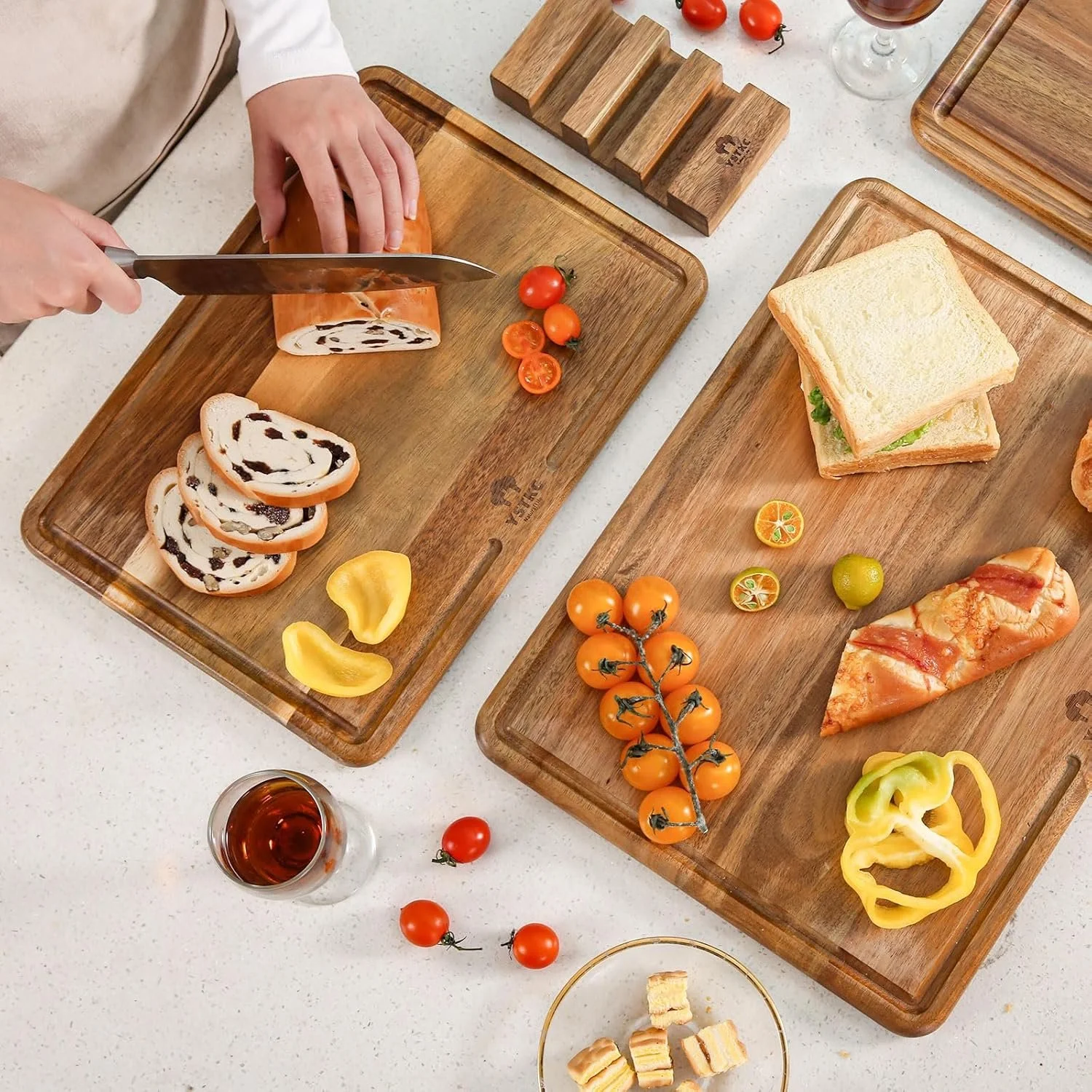 Set of 3 Acacia Wood Cutting Boards on Sale: $34 | Retail: $60