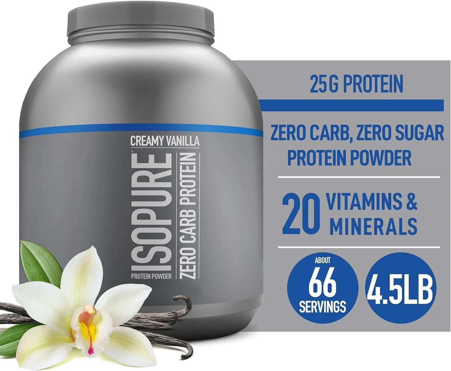 Isopure Protein Powder on Sale: $50 | Retail: $330 (Price when buying 3)